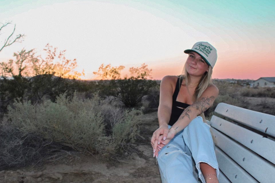 Desert Lux Country and Western Two Tone Trucker Hat available in Joshua Tree at JT Trading Post