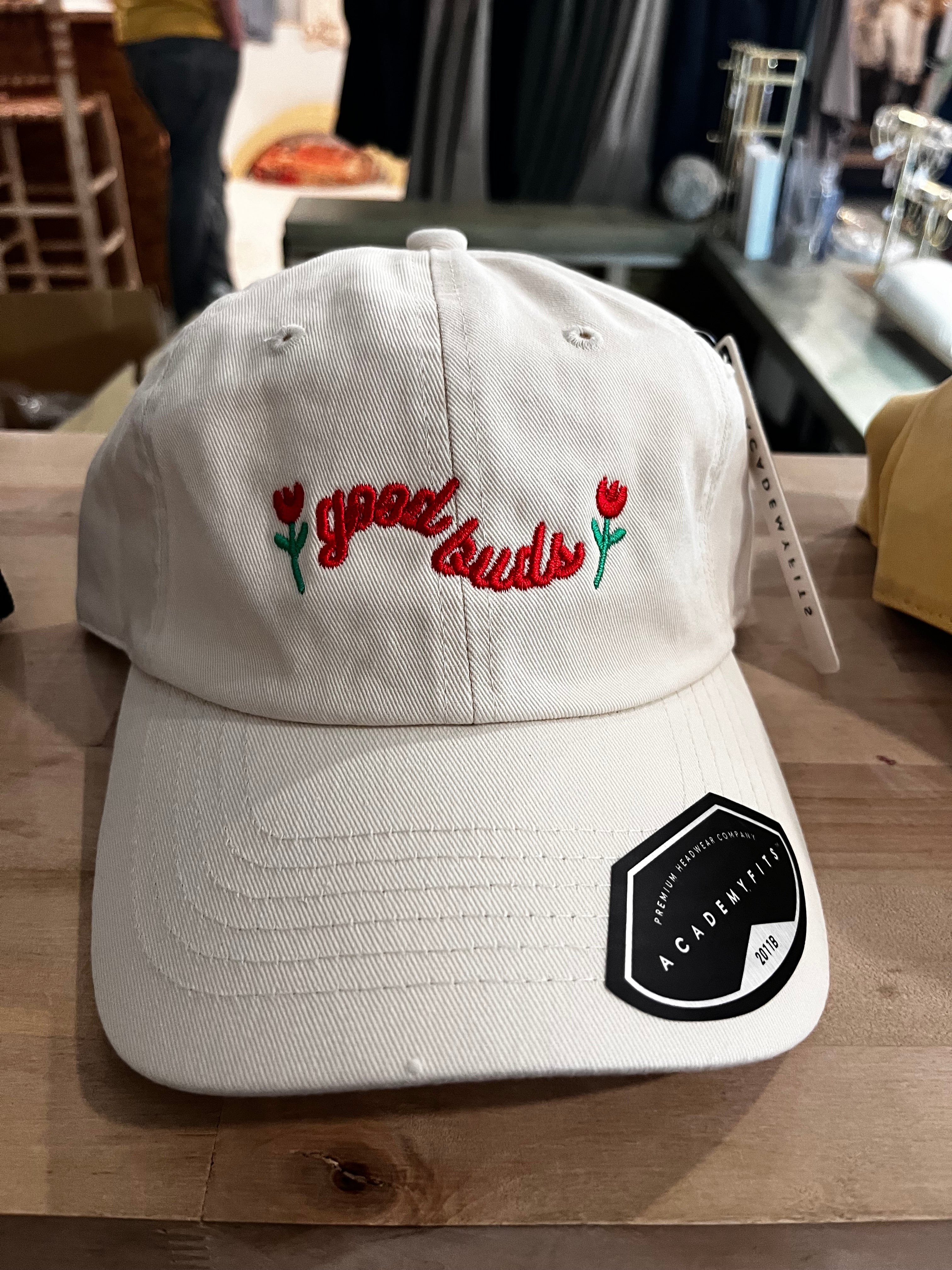 Good Buds Floral Good Buds Tan Flower Hat available in Joshua Tree at JT Trading Post