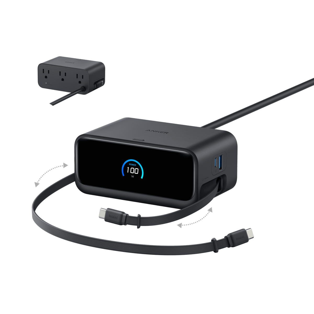 Anker Nano Charging Station 7-in-1 ブラック jt-trading-post-joshua-tree-