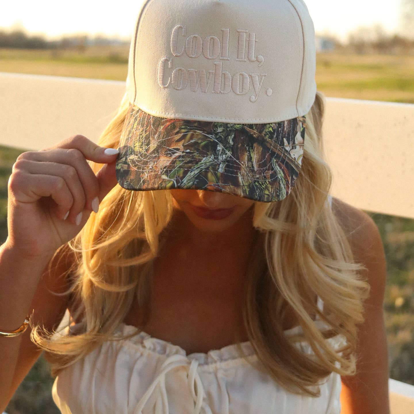 Desert Lux Cool It Cowboy Trucker Ha available in Joshua Tree at JT Trading Post