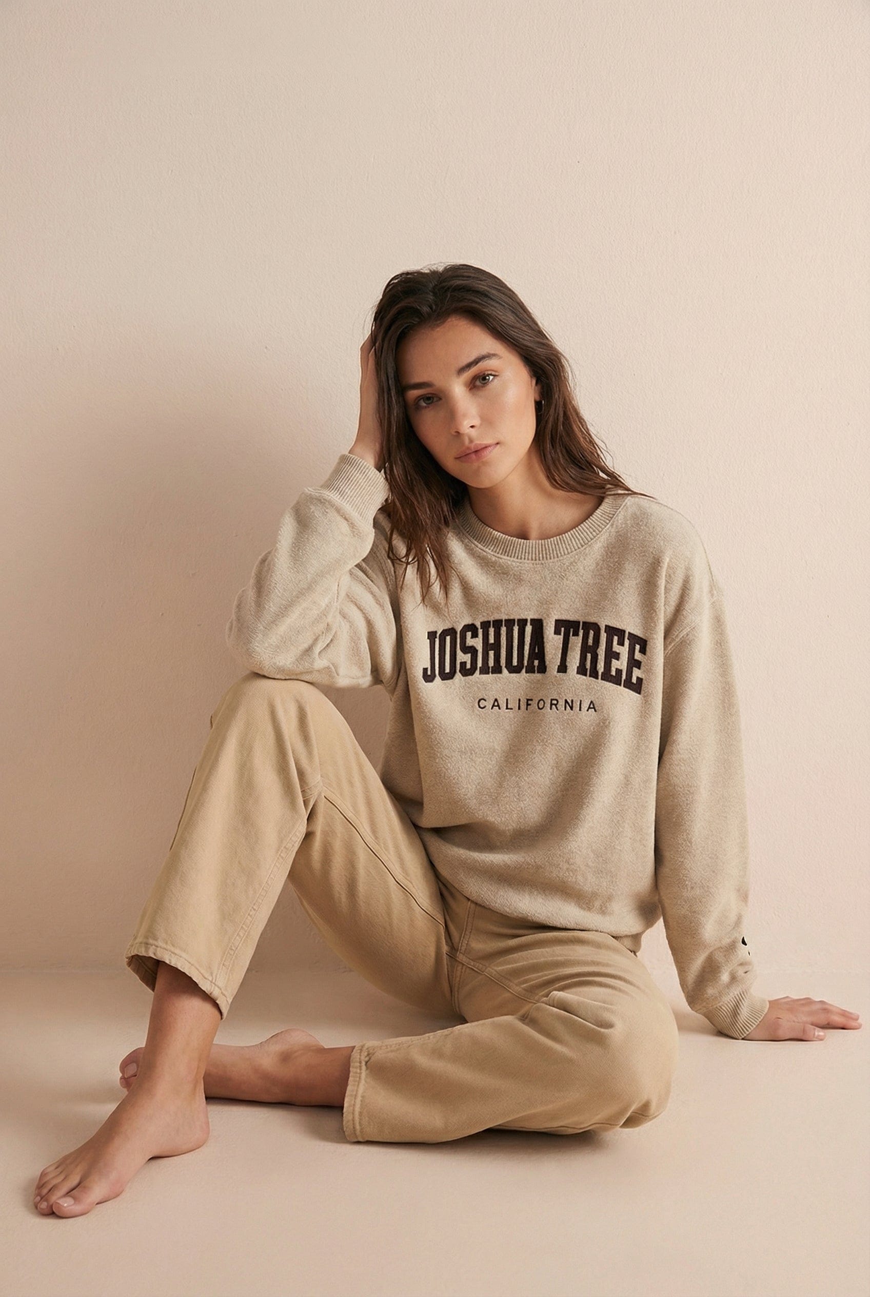 JTTP Originals Joshua Tree Embroidered Sweatshirt available in Joshua Tree at JT Trading Post