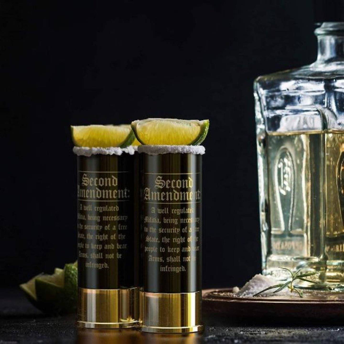 JTTP Products 12 Gauge First Amendment Shot Glasses available in Joshua Tree at JT Trading Post