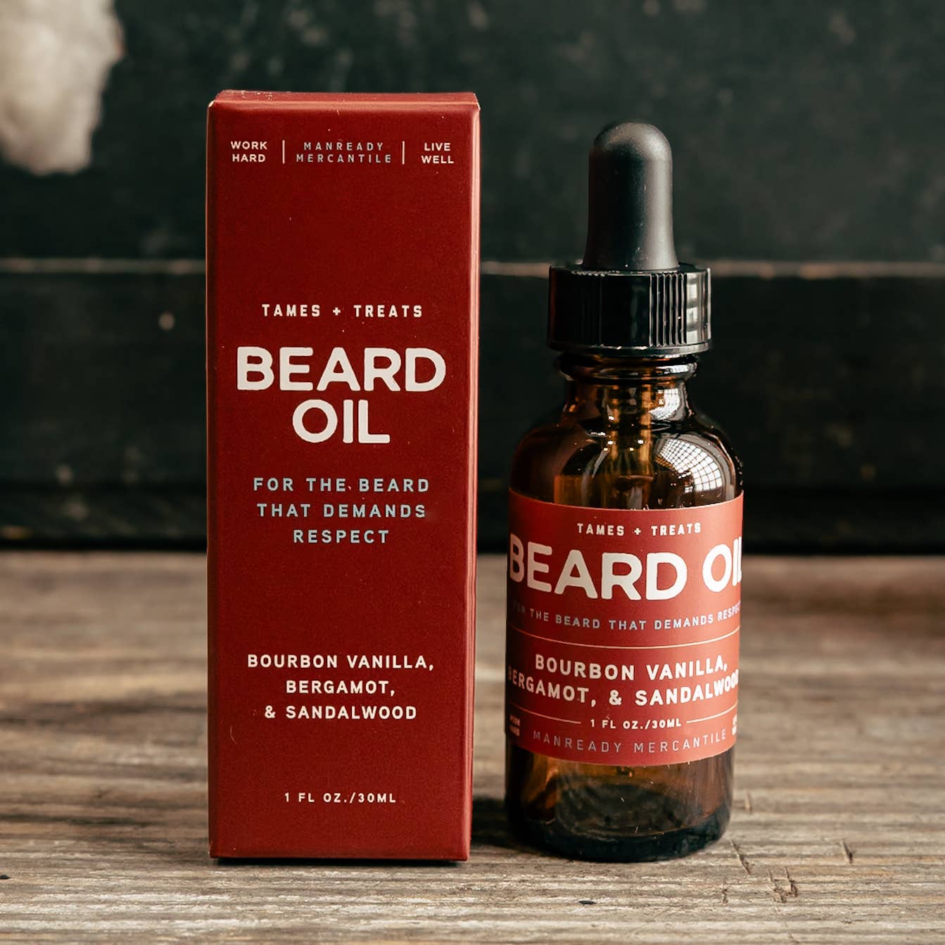 JTTP Products Beard Oil | the Americana Series | Red Label available in Joshua Tree at JT Trading Post