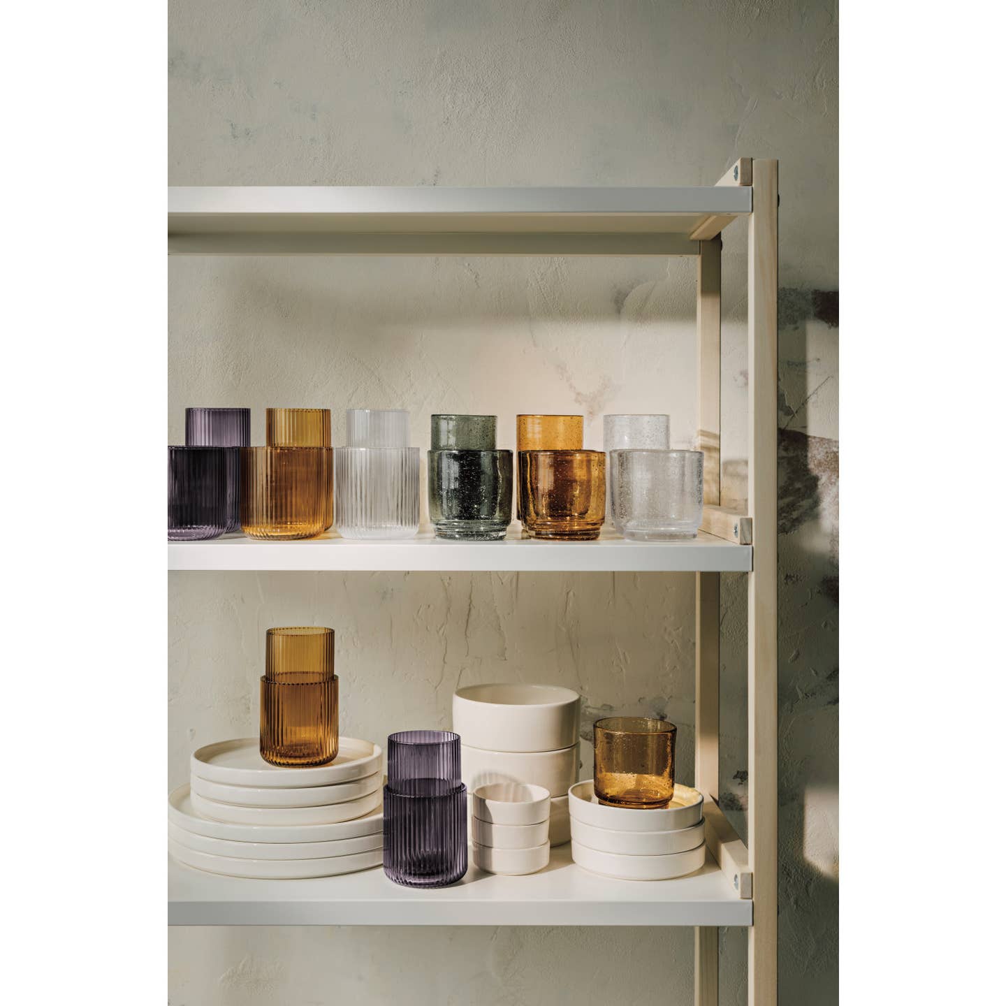 JTTP Products Fluted Glass 17 oz - Amber available in Joshua Tree at JT Trading Post