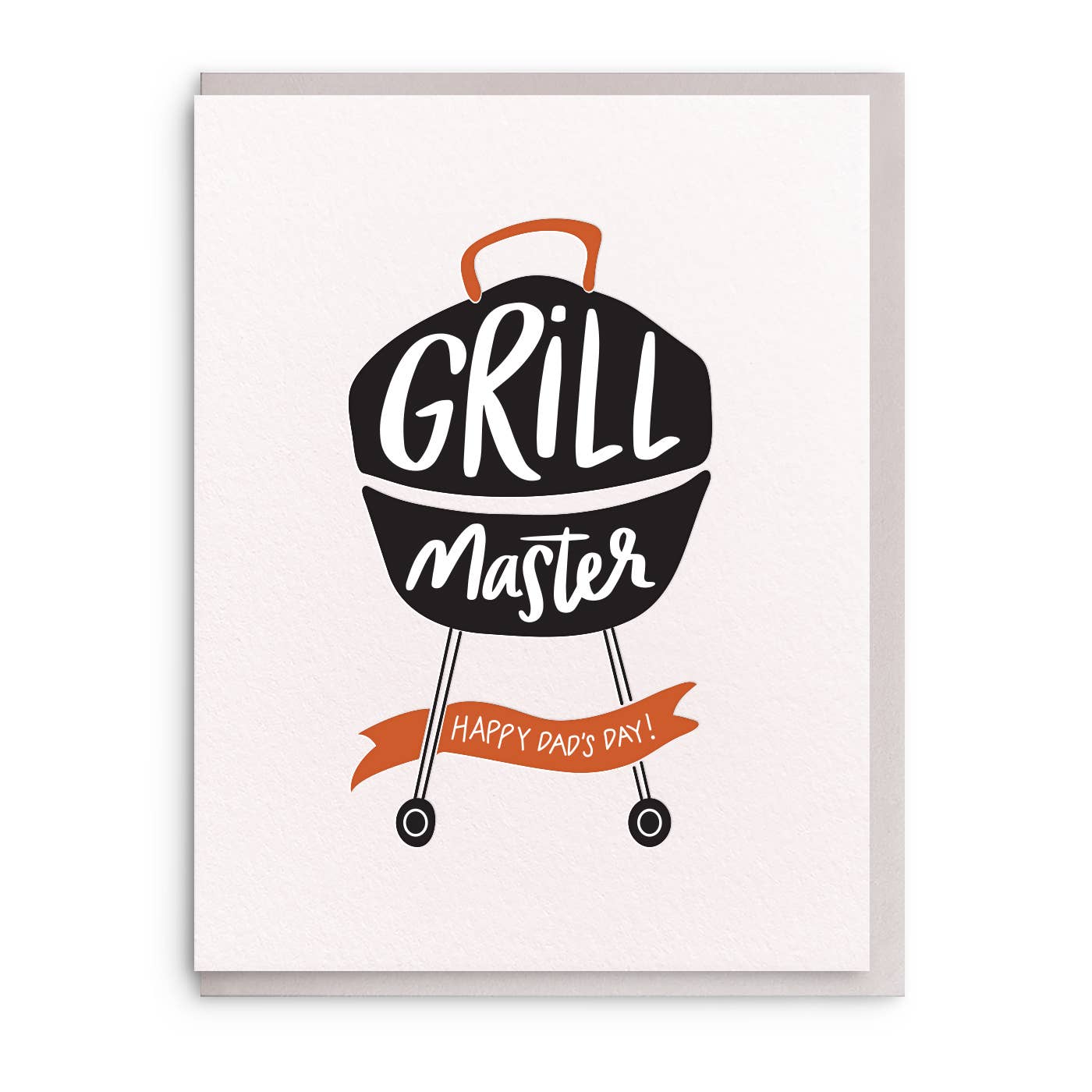 JTTP Products Grill Master - Letterpress Fathers Day Card available in Joshua Tree at JT Trading Post