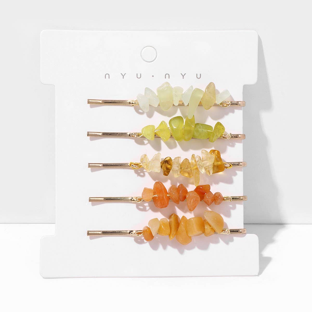 JTTP Products Natural Stone Hair Clip Set available in Joshua Tree at JT Trading Post