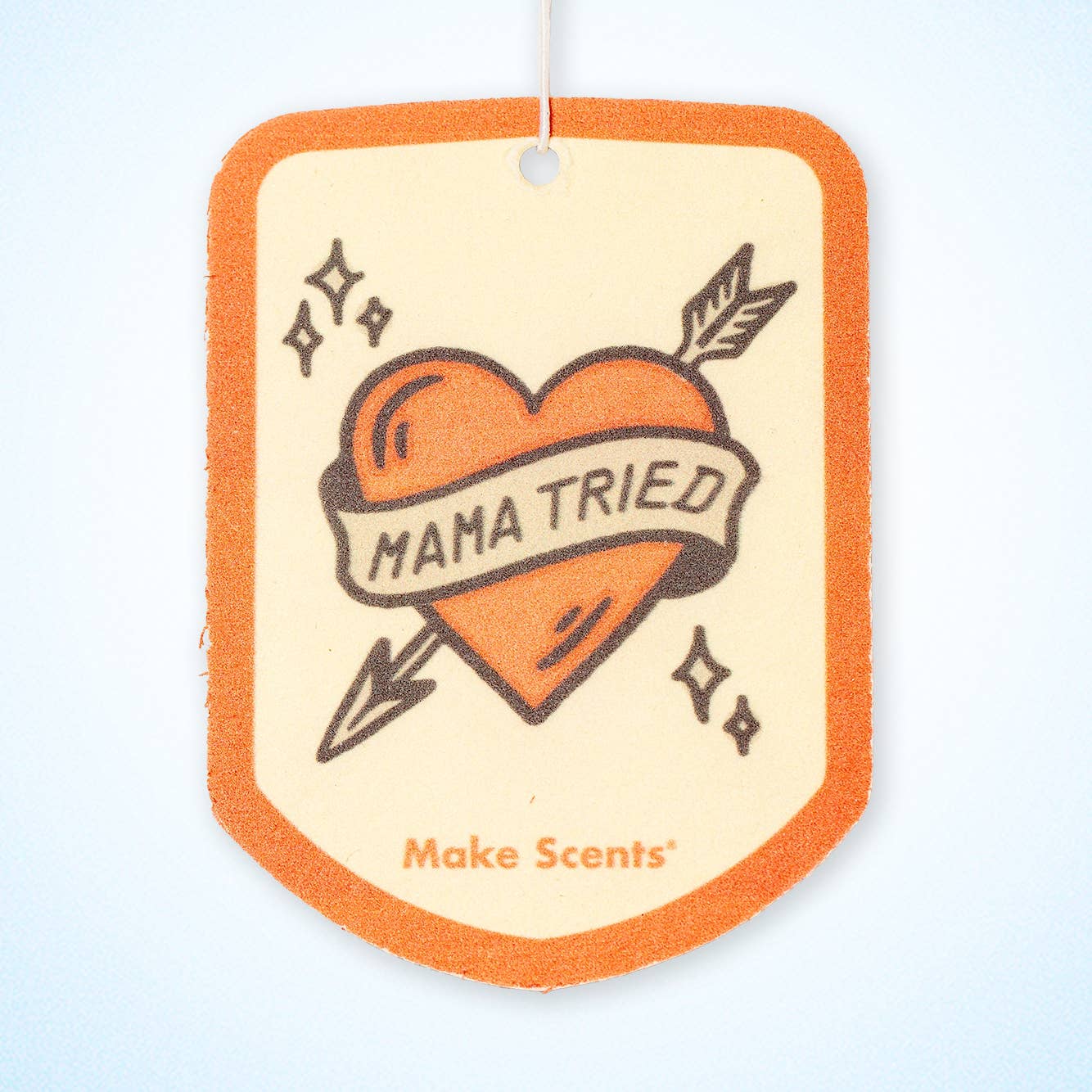 JTTP Products Makes Scents Car Air Freshener | Mama Tried Vanilla available in Joshua Tree at JT Trading Post