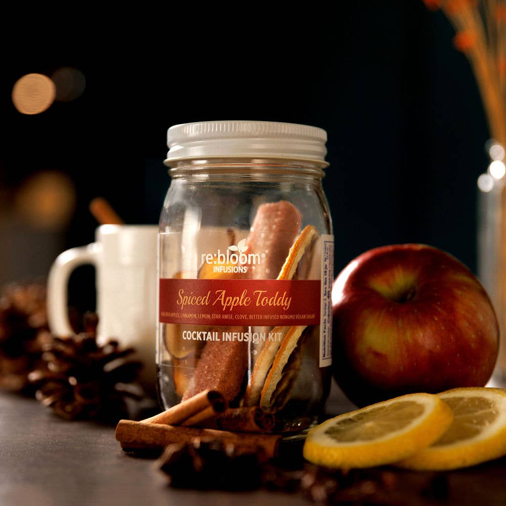 JTTP Products Re:Bloom Infusions | Spiced Apple Toddy Cocktail Mocktail available in Joshua Tree at JT Trading Post