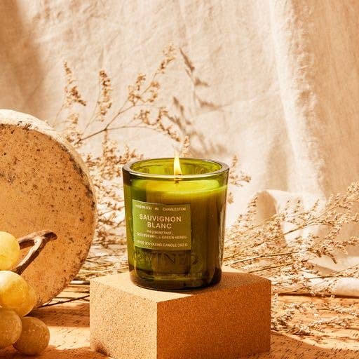 JTTP Products Rewined | Sauvignon Blanc Candle 6 oz available in Joshua Tree at JT Trading Post