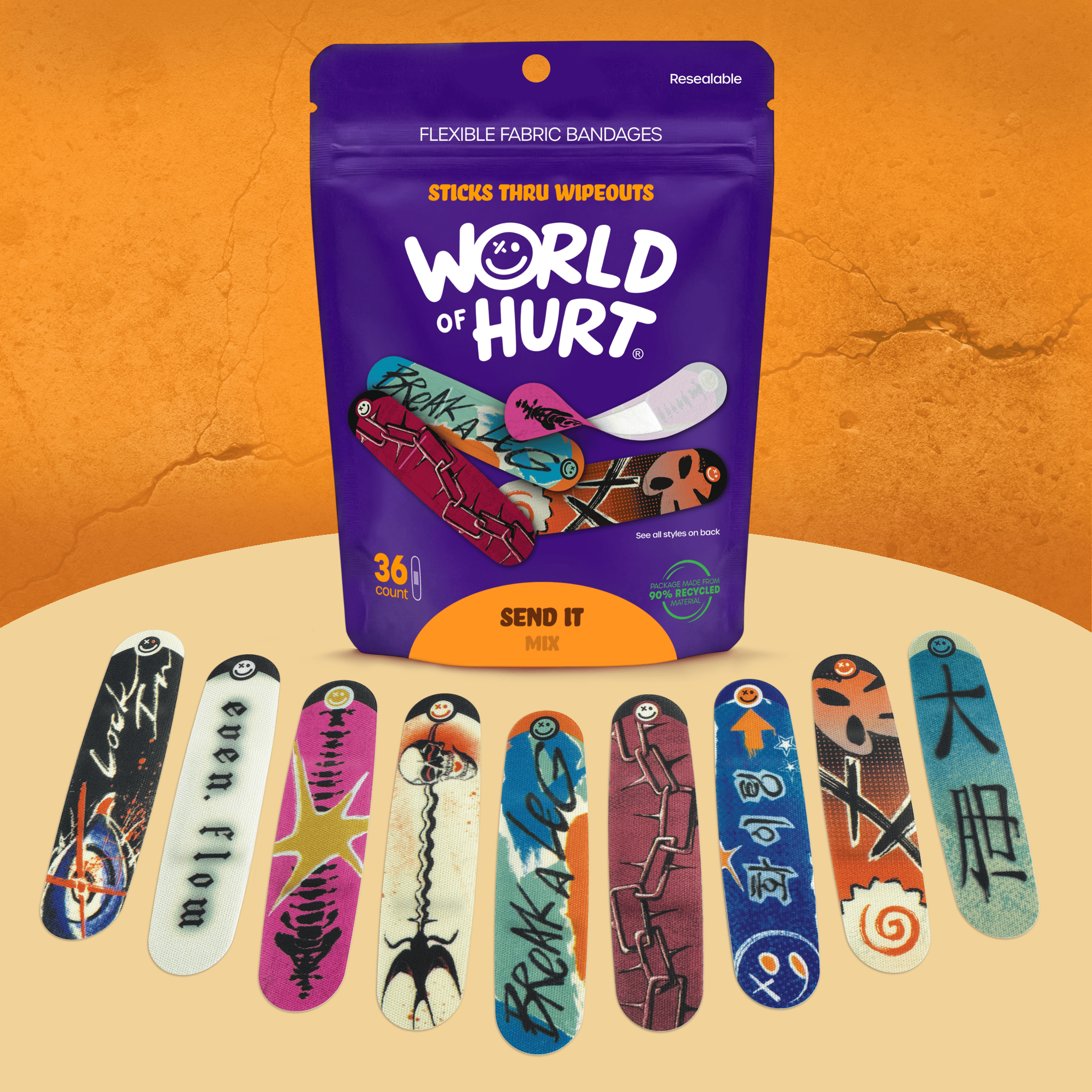 JTTP Products World of Hurt Bandages available in Joshua Tree at JT Trading Post