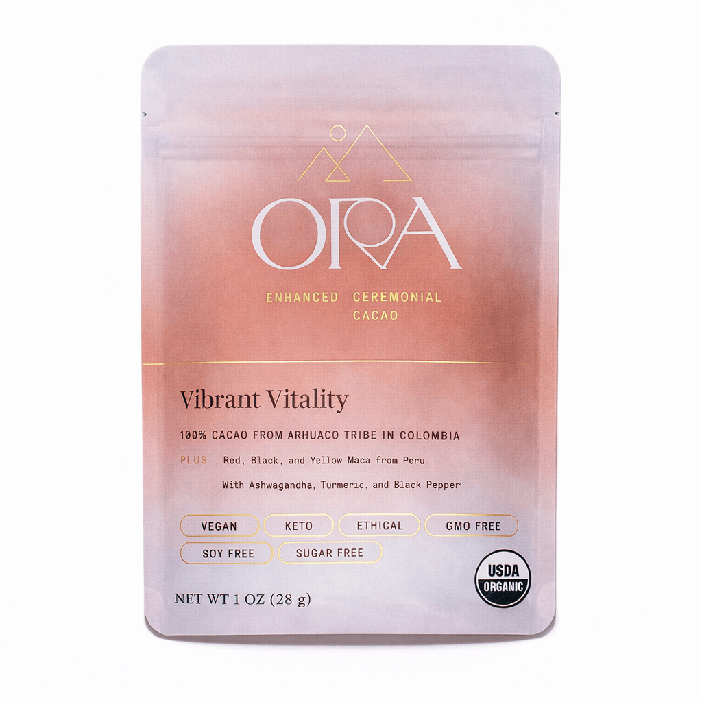 JTTP Products Vibrant Vitality Cacao | Organic Ceremonial Chocolate available in Joshua Tree at JT Trading Post