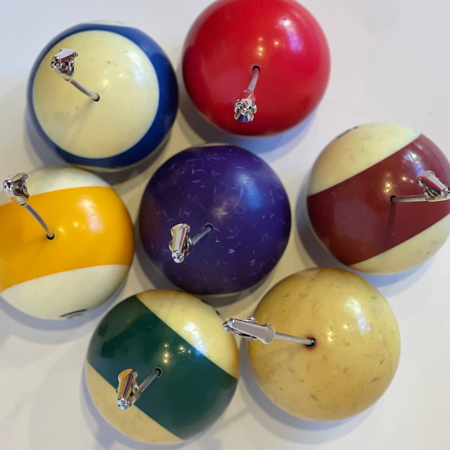 JTTP Products Vintage Billiard Ball Photo Holder available in Joshua Tree at JT Trading Post