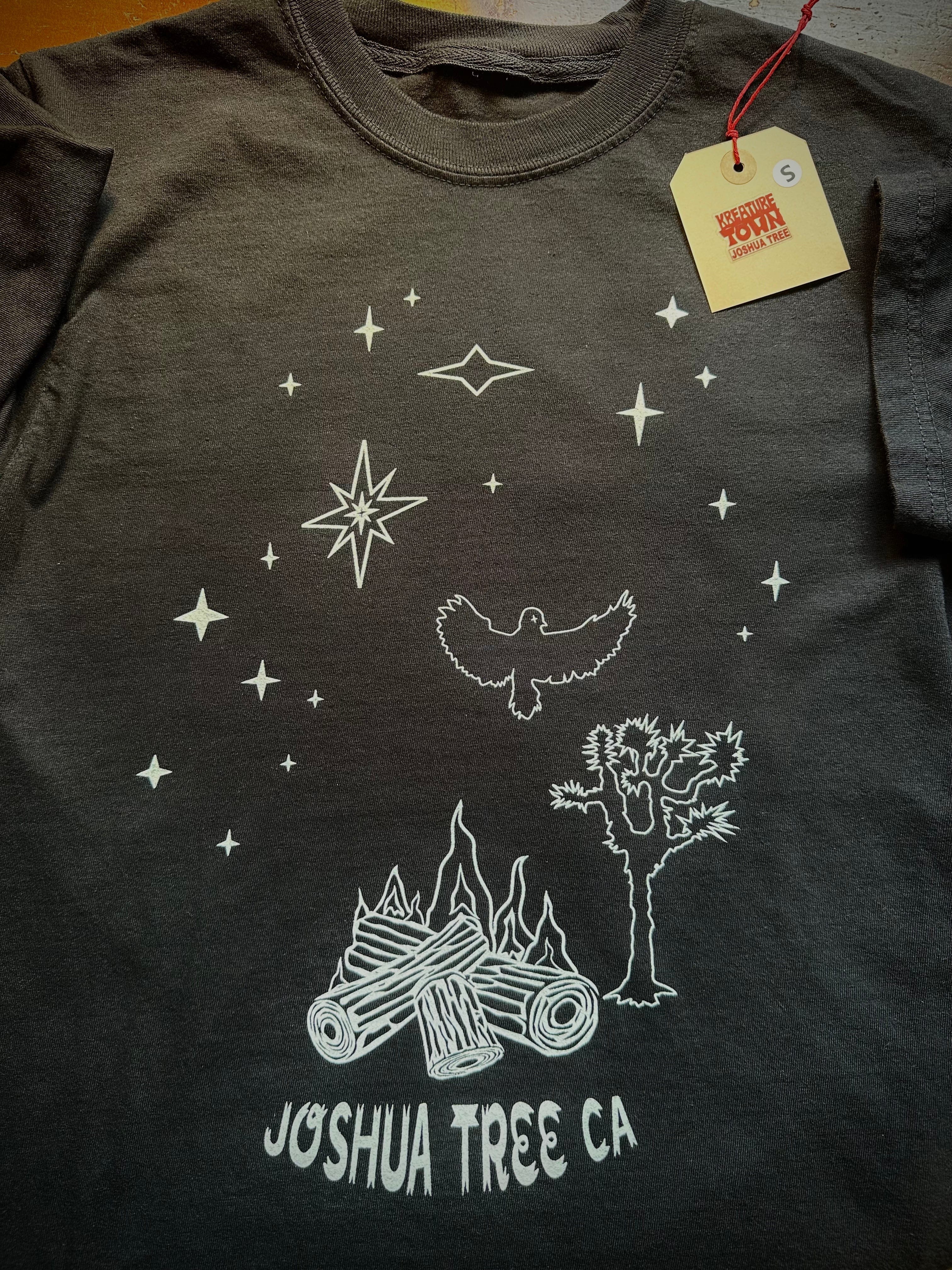 kreaturetown T-Shirt: Campfire Song available in Joshua Tree at JT Trading Post