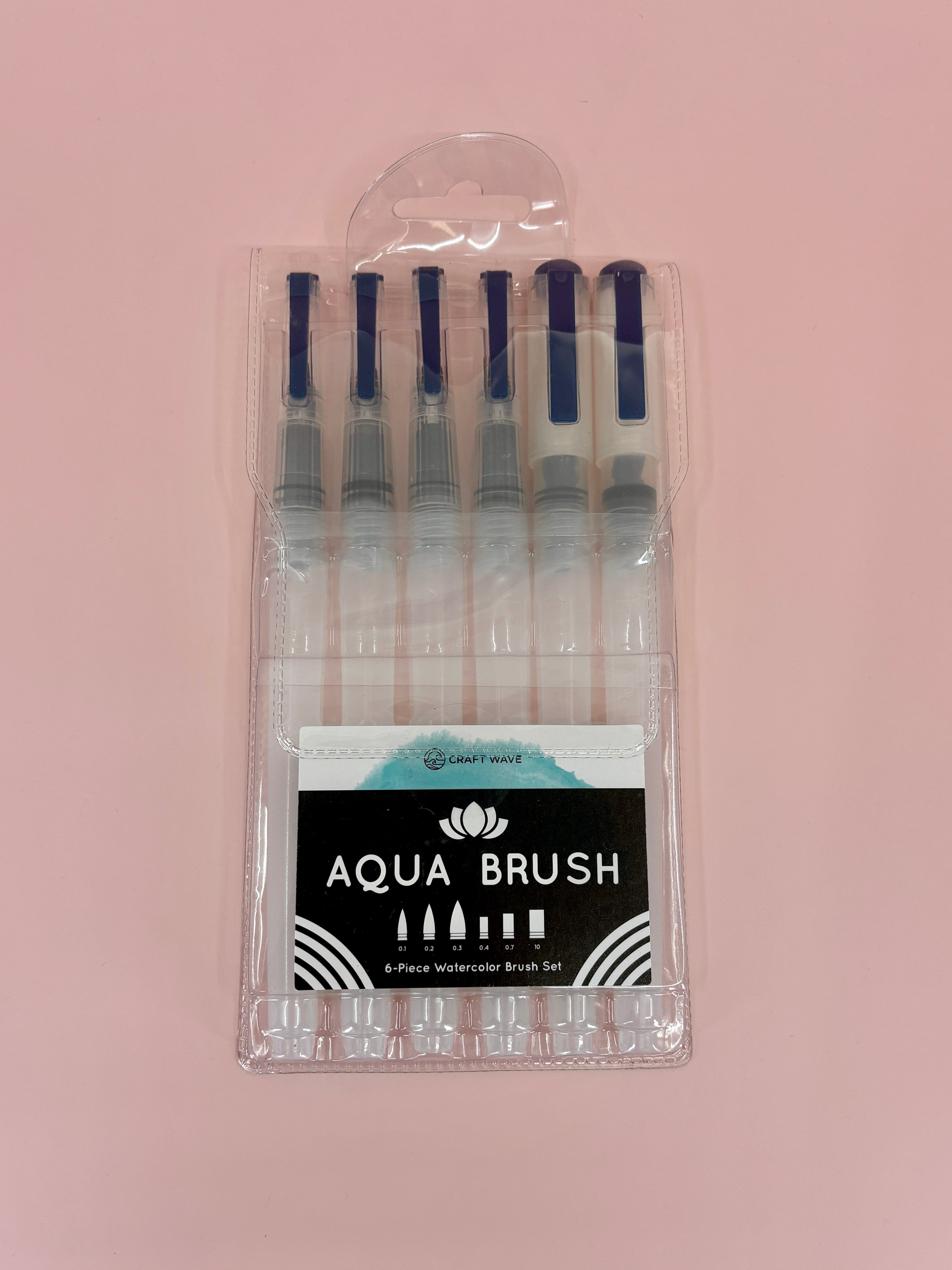 Opal Atlas Aqua Brush set of 6 available in Joshua Tree at JT Trading Post