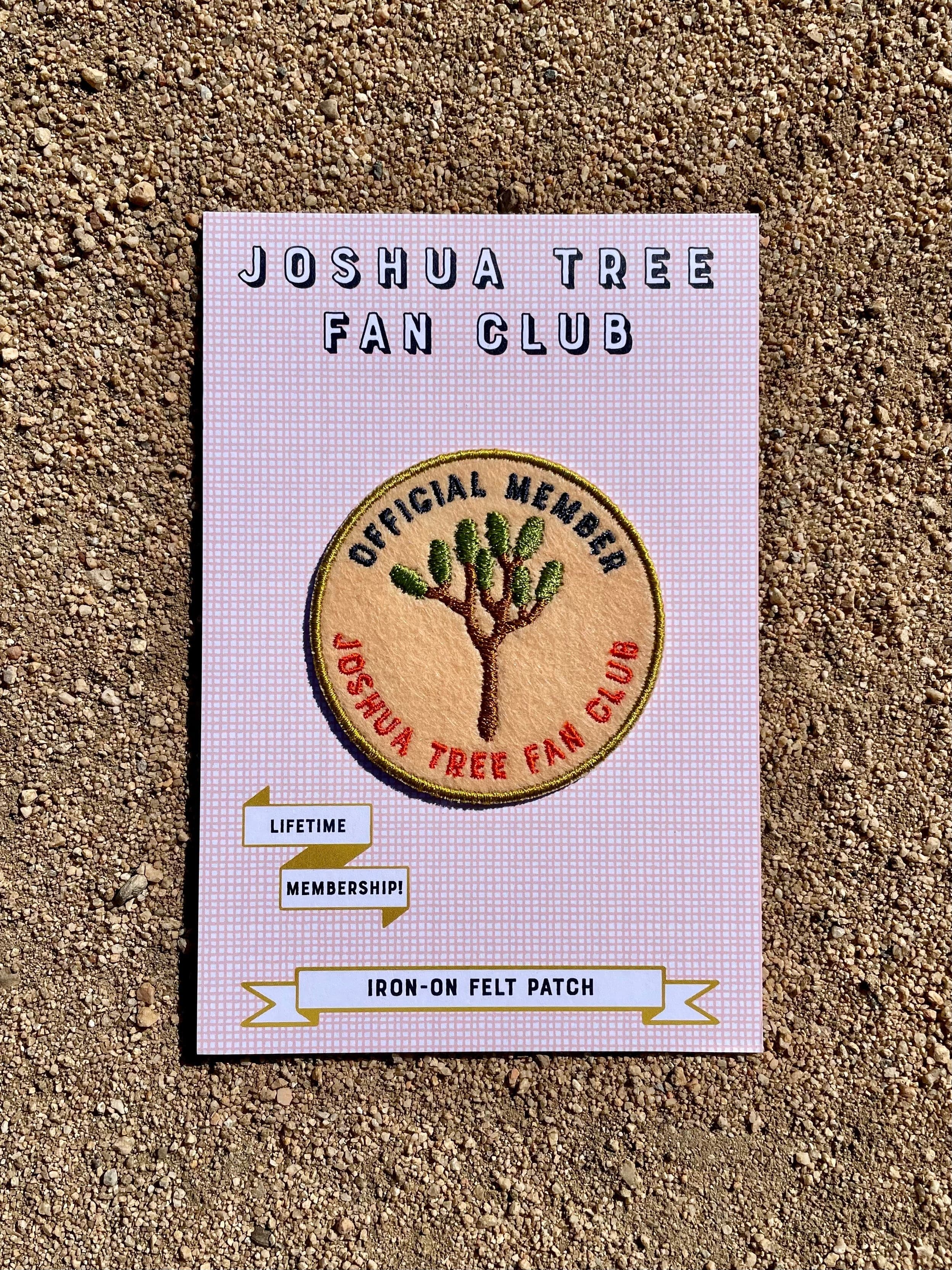 Opal Atlas Joshua Tree Fan Club Patch available in Joshua Tree at JT Trading Post