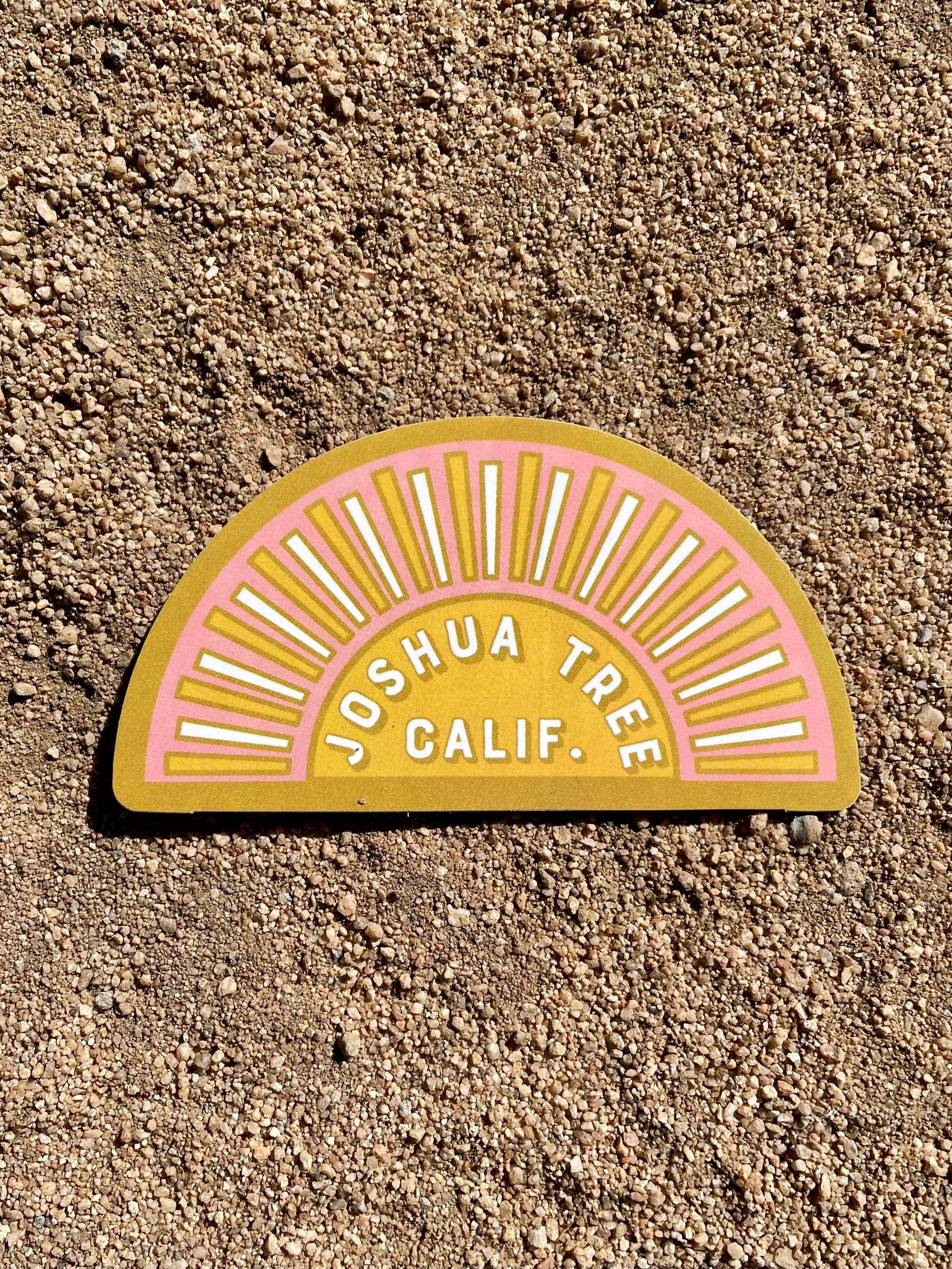 Opal Atlas Joshua Tree Sunshine Sticker available in Joshua Tree at JT Trading Post