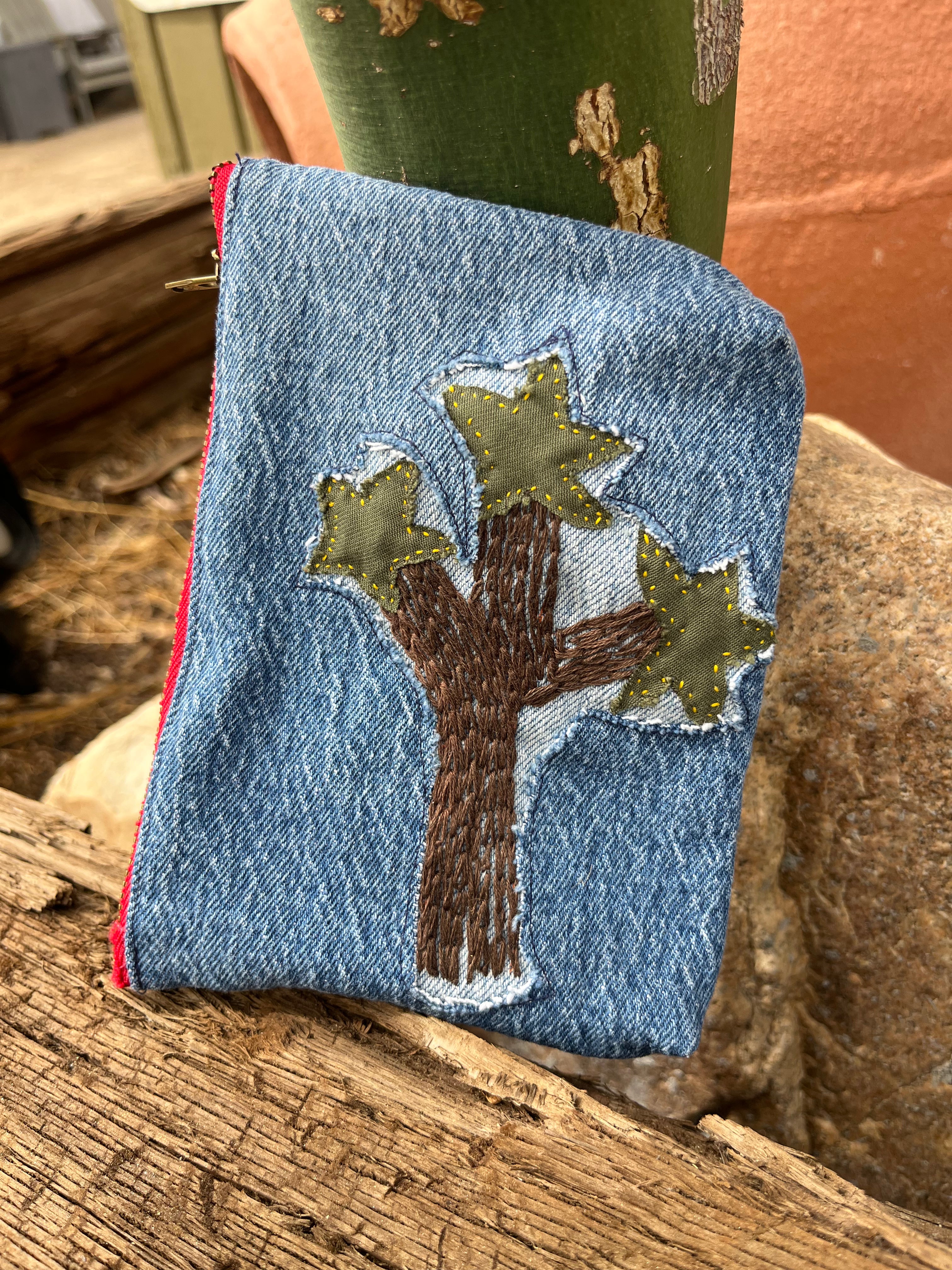 Pottery by Nayeli Joshua Tree Cloth Pouch available in Joshua Tree at JT Trading Post