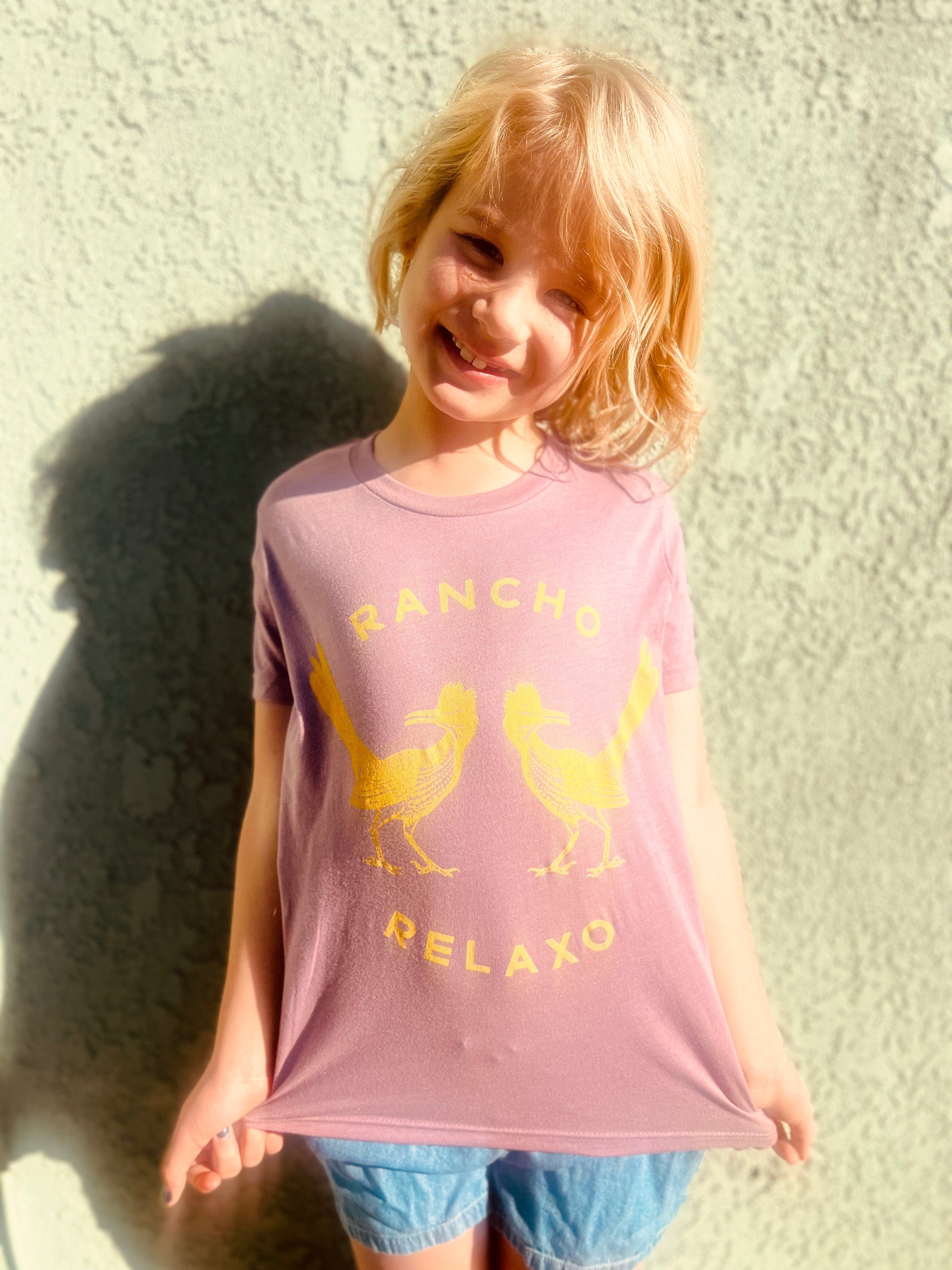 Rancho Relaxo Youth tee available in Joshua Tree at JT Trading Post