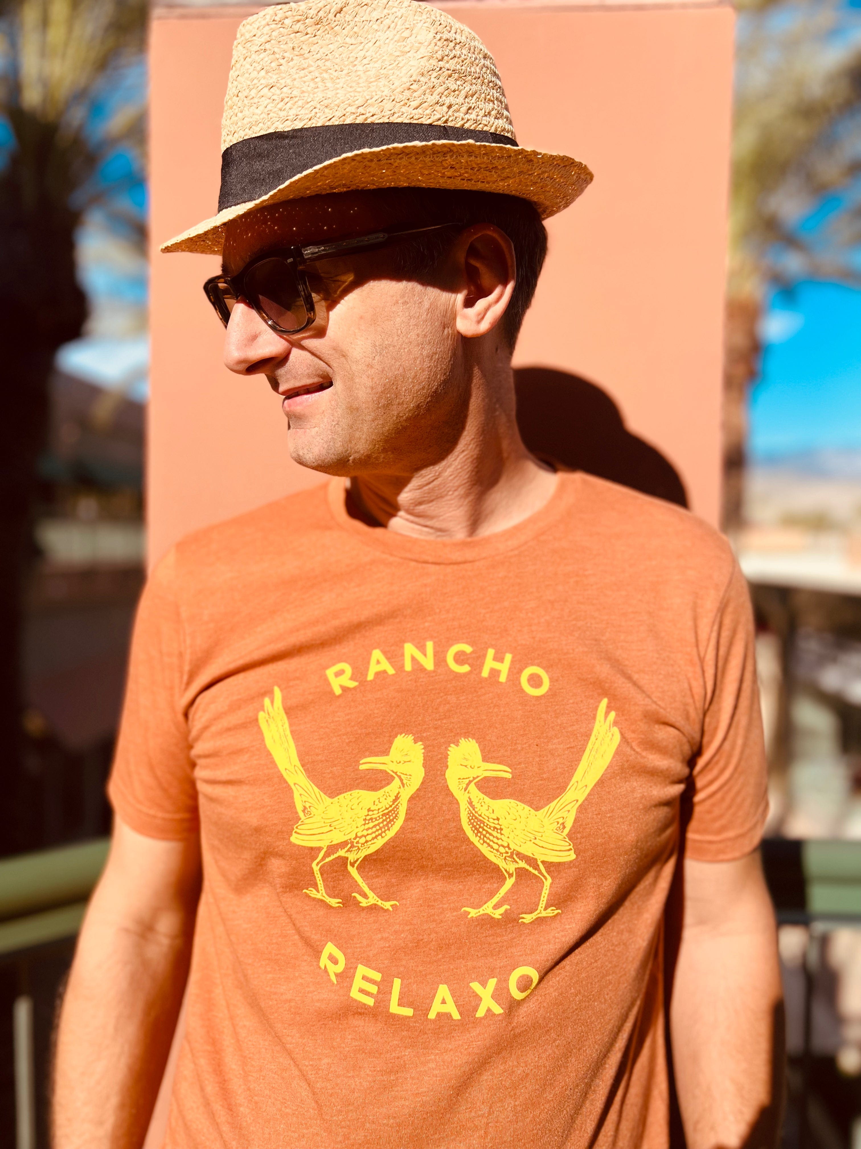 Rancho Relaxo Mens OG Logo Tee available in Joshua Tree at JT Trading Post