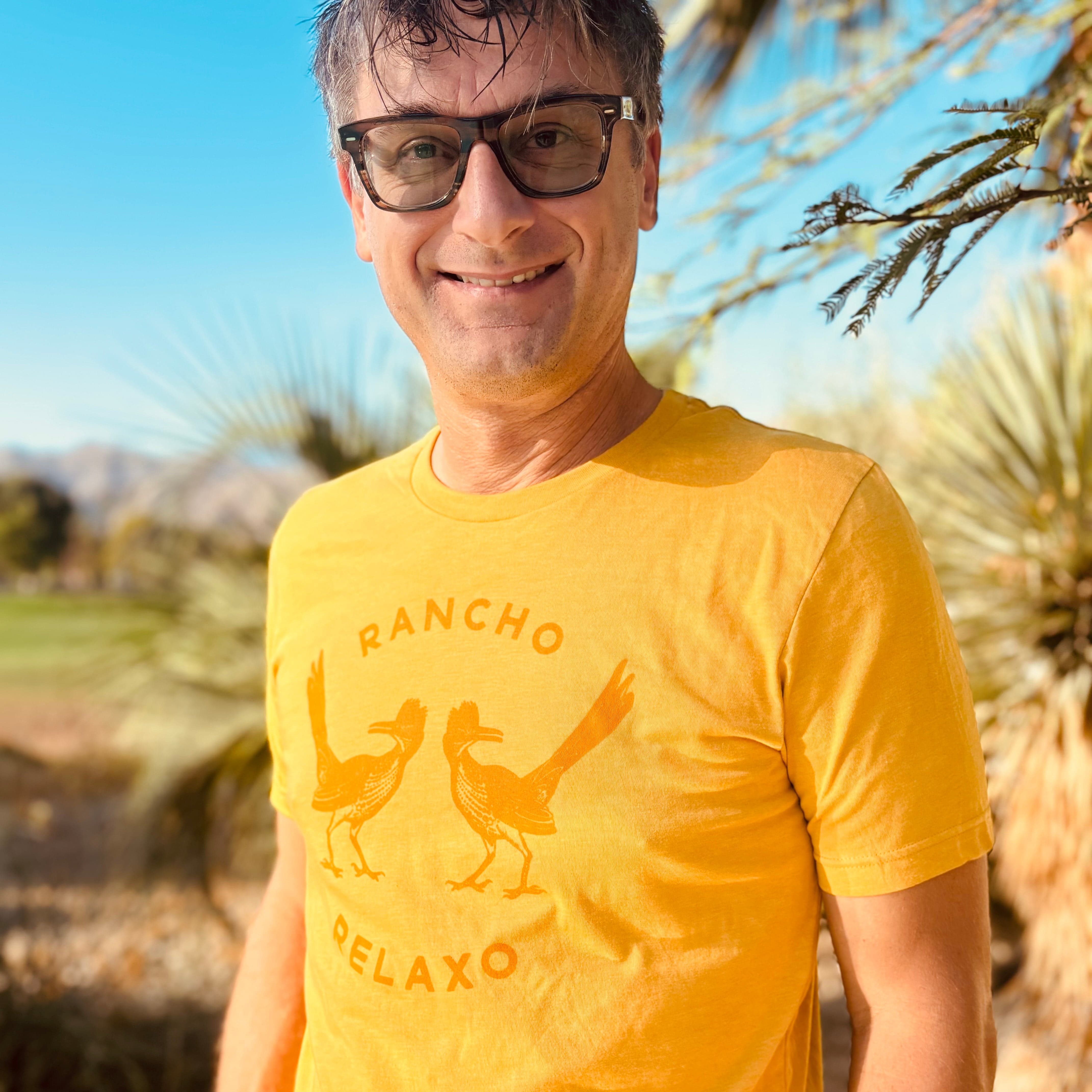 Rancho Relaxo Mens OG Logo Tee available in Joshua Tree at JT Trading Post