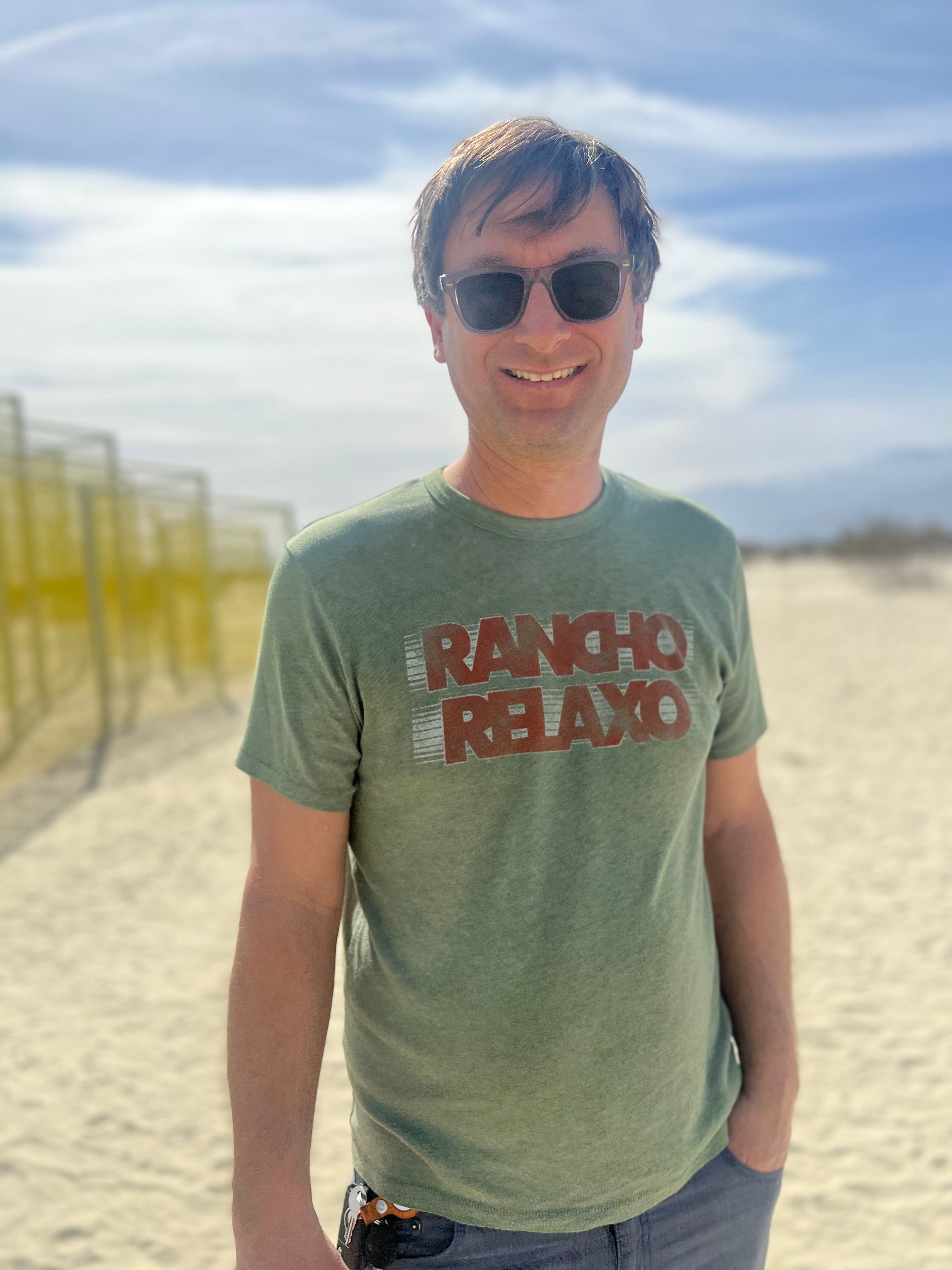 Rancho Relaxo Mens Retro 70s Keeper Tee available in Joshua Tree at JT Trading Post