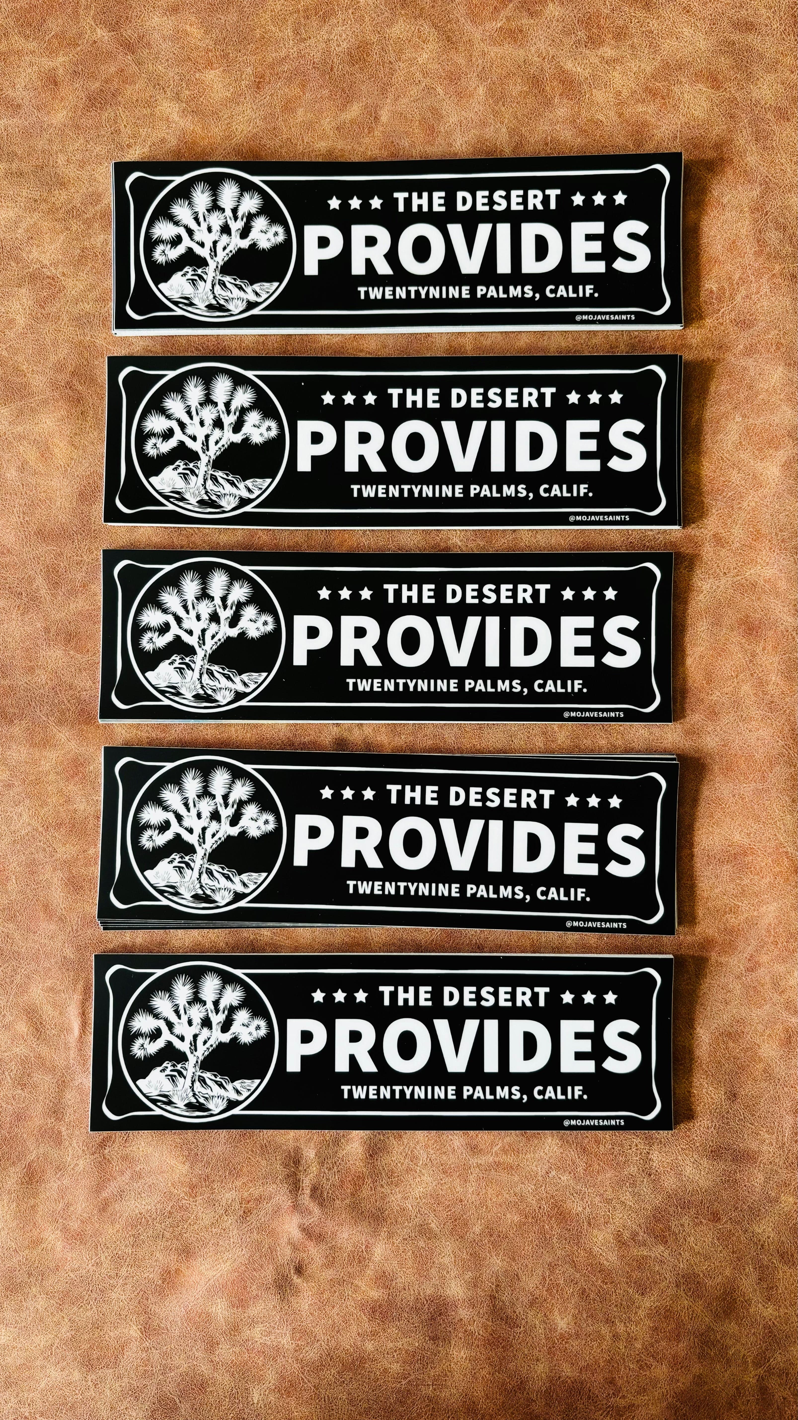 Red Raven Trading Co Bumper Sticker available in Joshua Tree at JT Trading Post