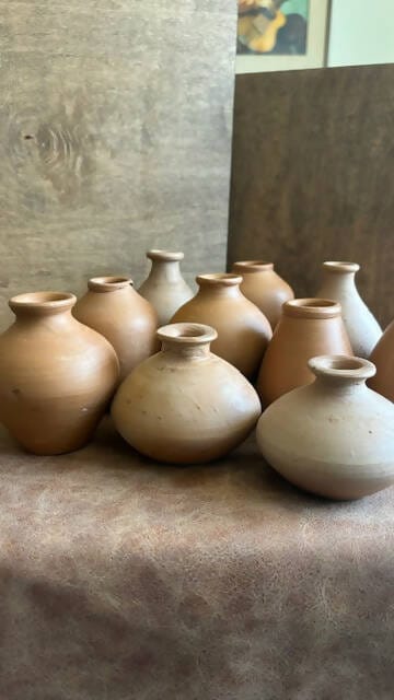 Red Raven Trading Co Mini Terracotta Vase Asst available in Joshua Tree at JT Trading Post