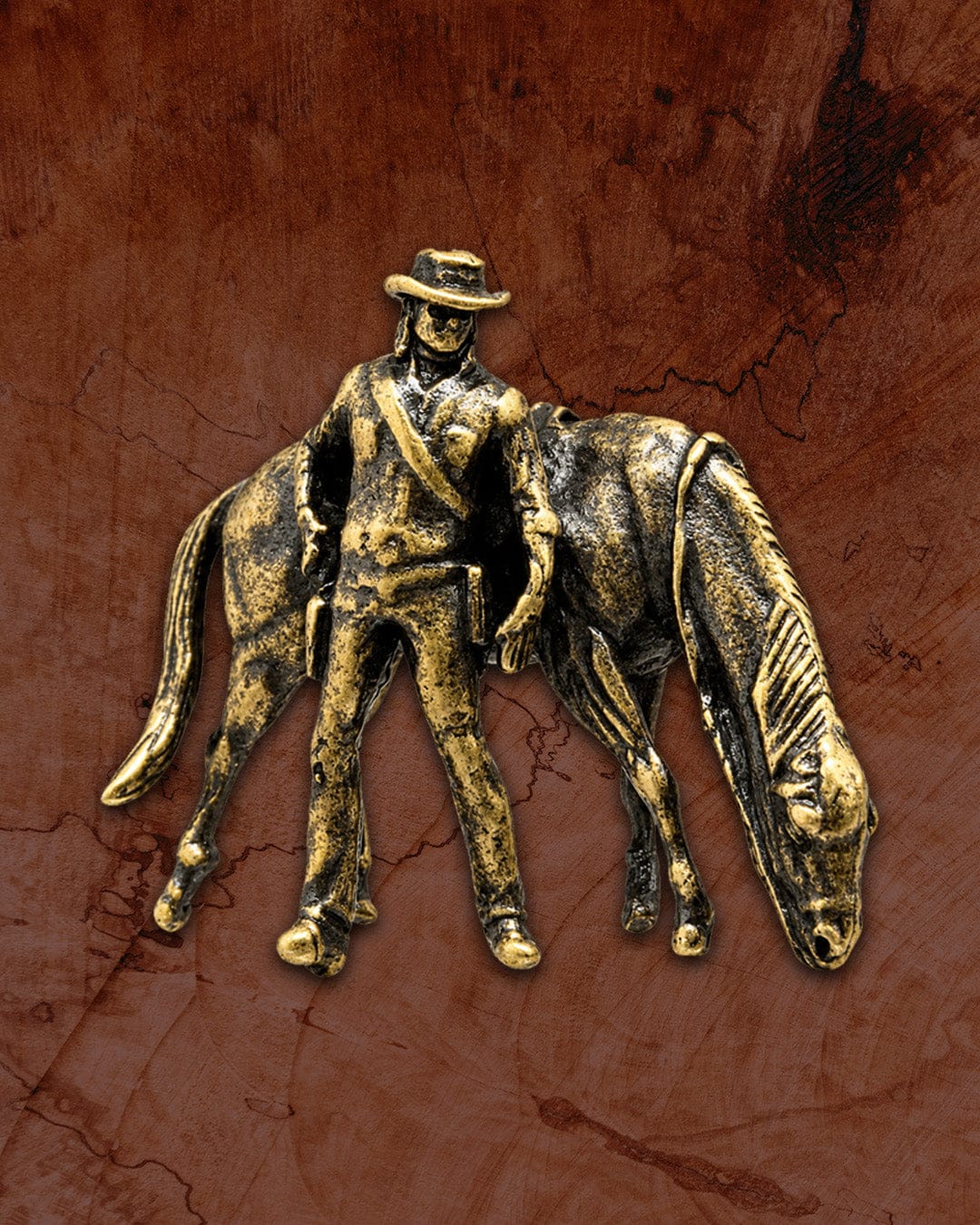 Red Raven Trading Co Brass Mini Figures available in Joshua Tree at JT Trading Post
