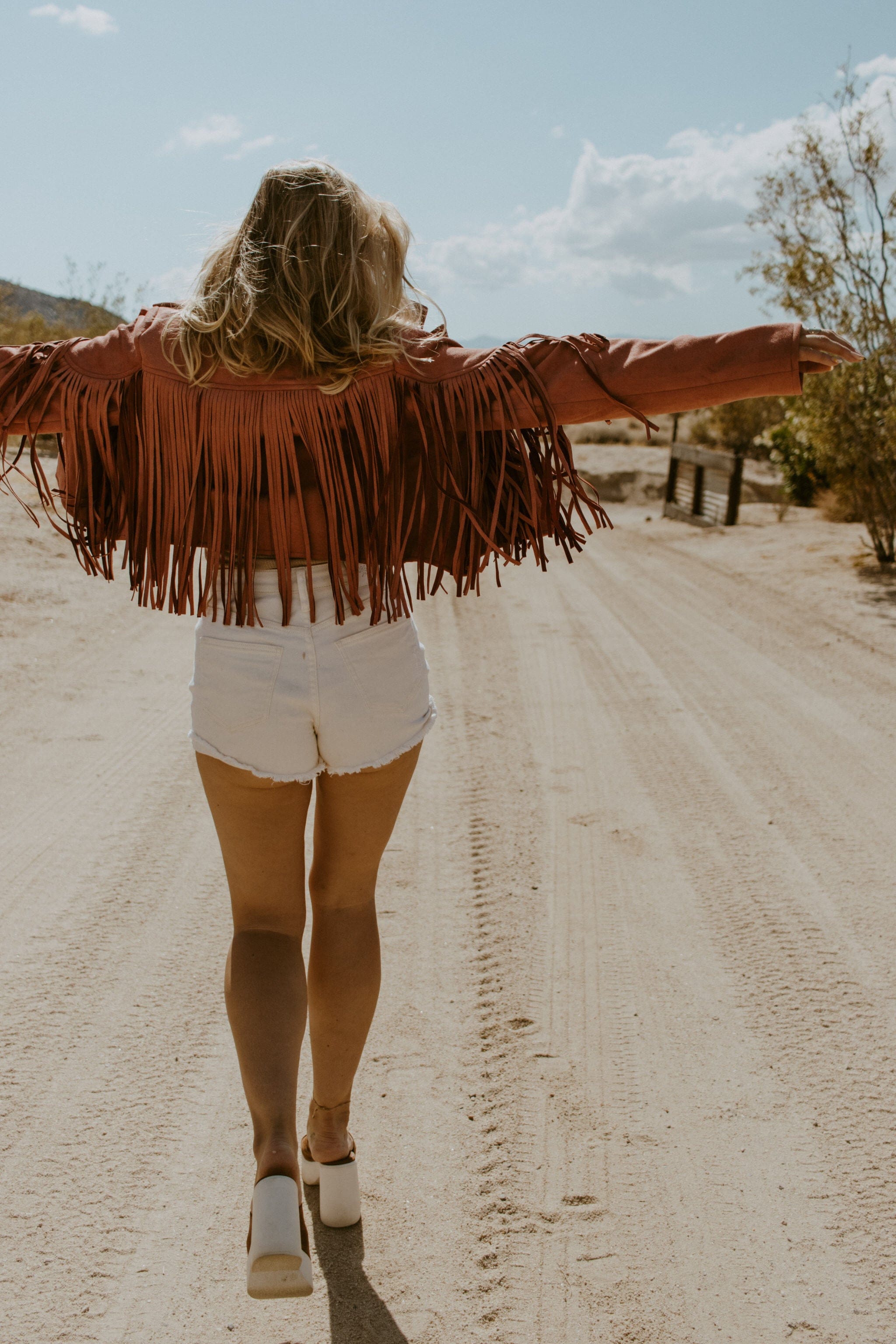 Roaming Travelers Western Fringe Jacket available in Joshua Tree at JT Trading Post