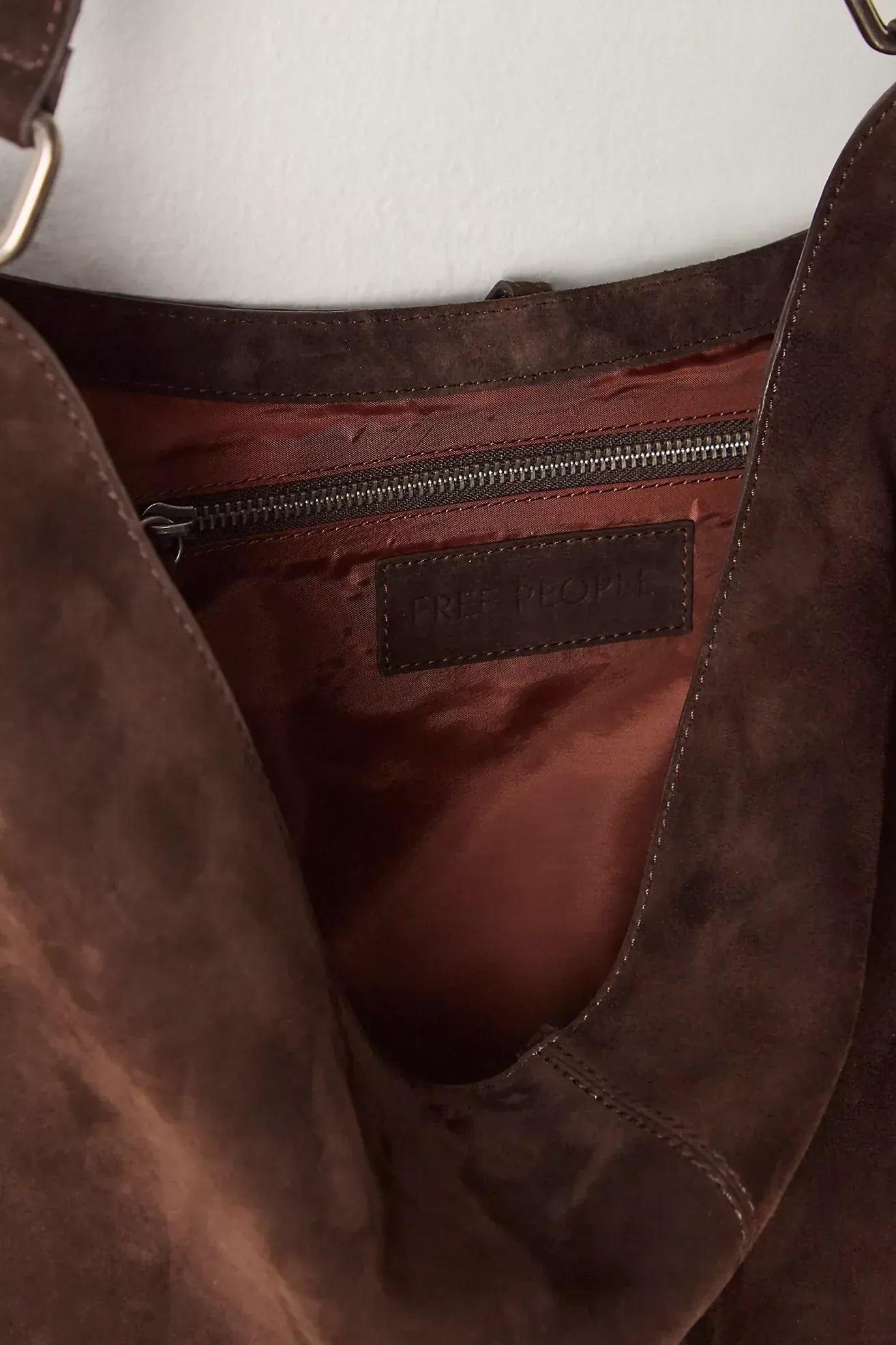 Roaming Travelers Finn Fringe Suede Shoulder Bag | Expresso available in Joshua Tree at JT Trading Post