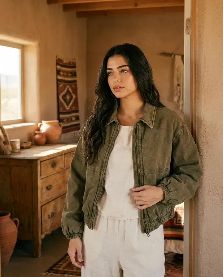 Roaming Travelers FP One Birdie Washed Jacket available in Joshua Tree at JT Trading Post