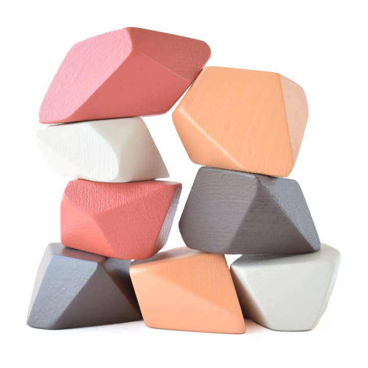 Roaming Travelers Rock Blocks Set of 8 available in Joshua Tree at JT Trading Post