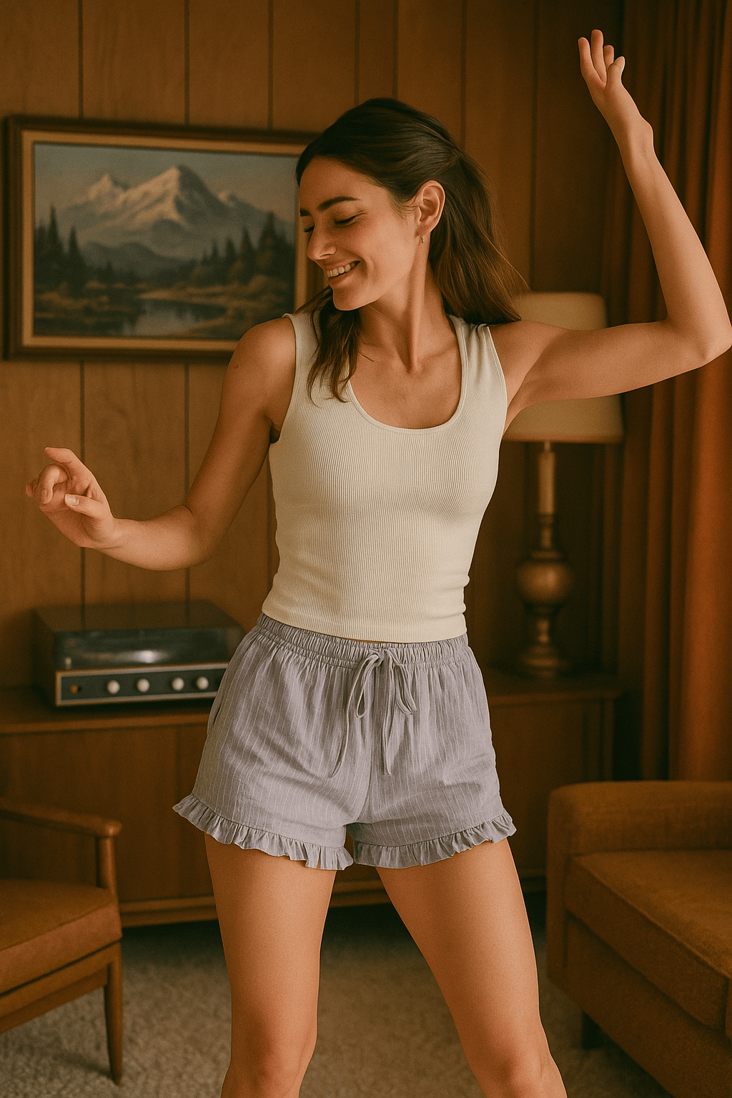 Roaming Travelers Clean Lines Muscle Cami available in Joshua Tree at JT Trading Post