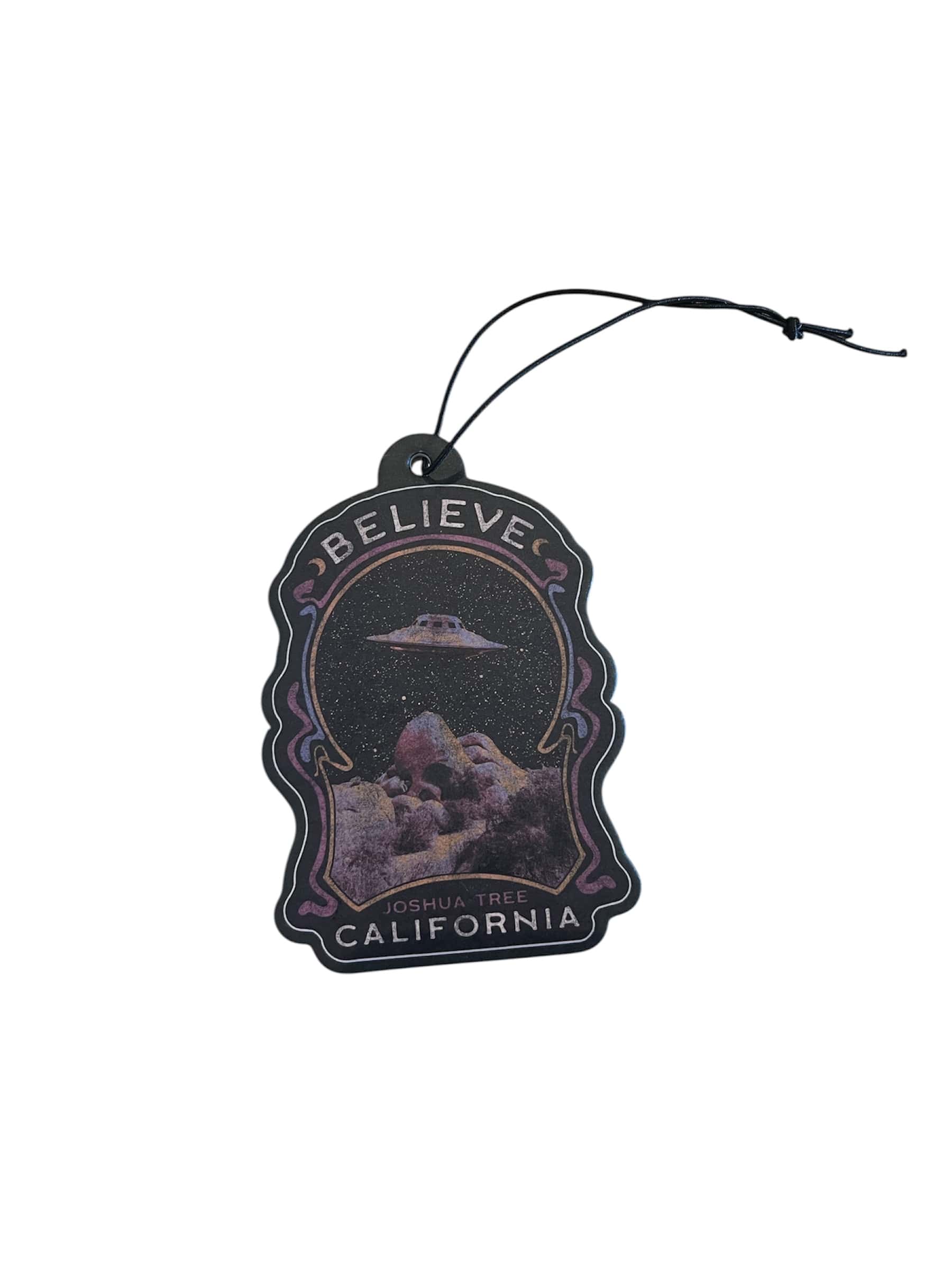 Roaming Travelers JT Believe Air Freshener available in Joshua Tree at JT Trading Post