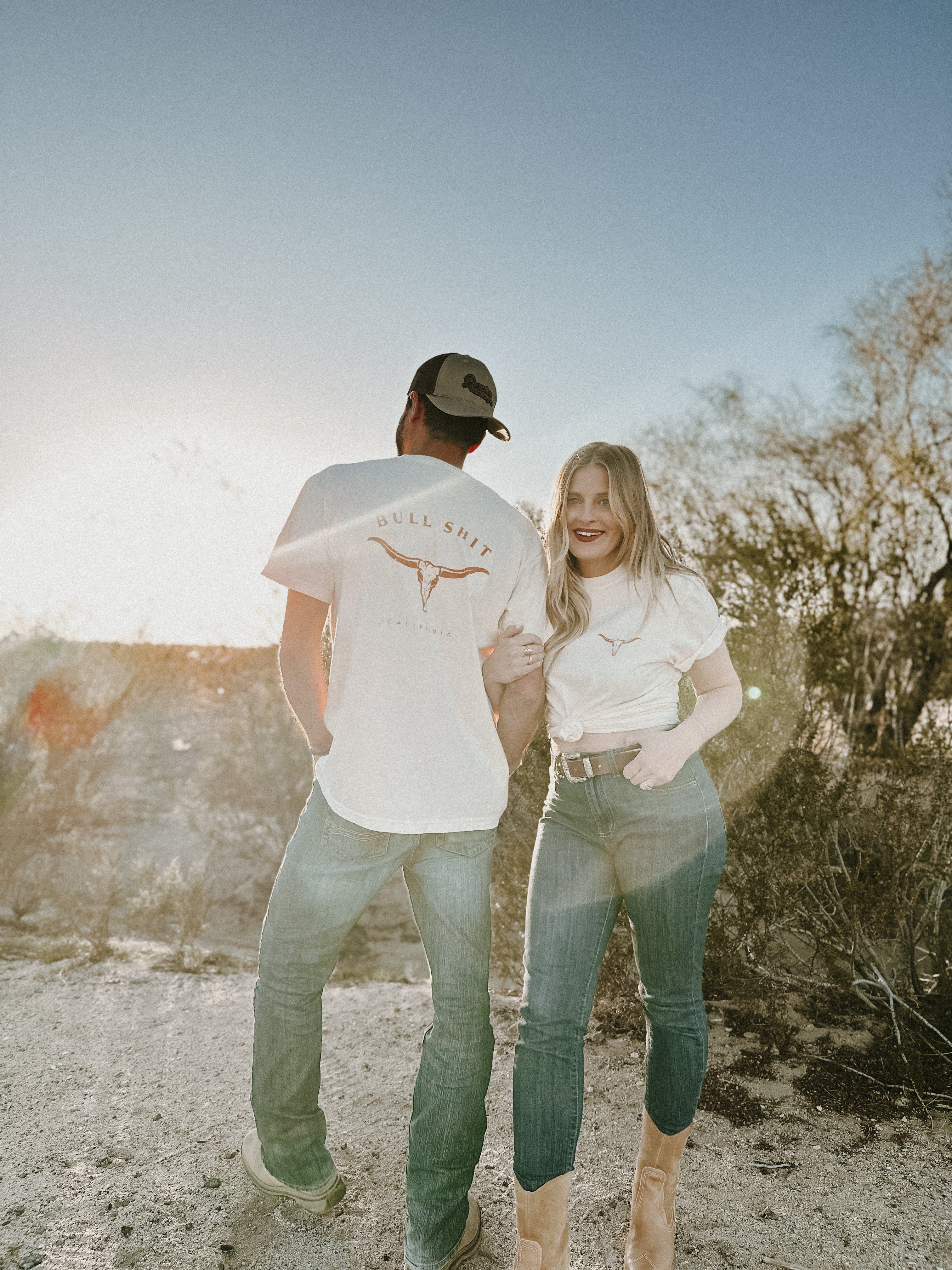 Roaming Travelers Longhorn Bull Shirt available in Joshua Tree at JT Trading Post