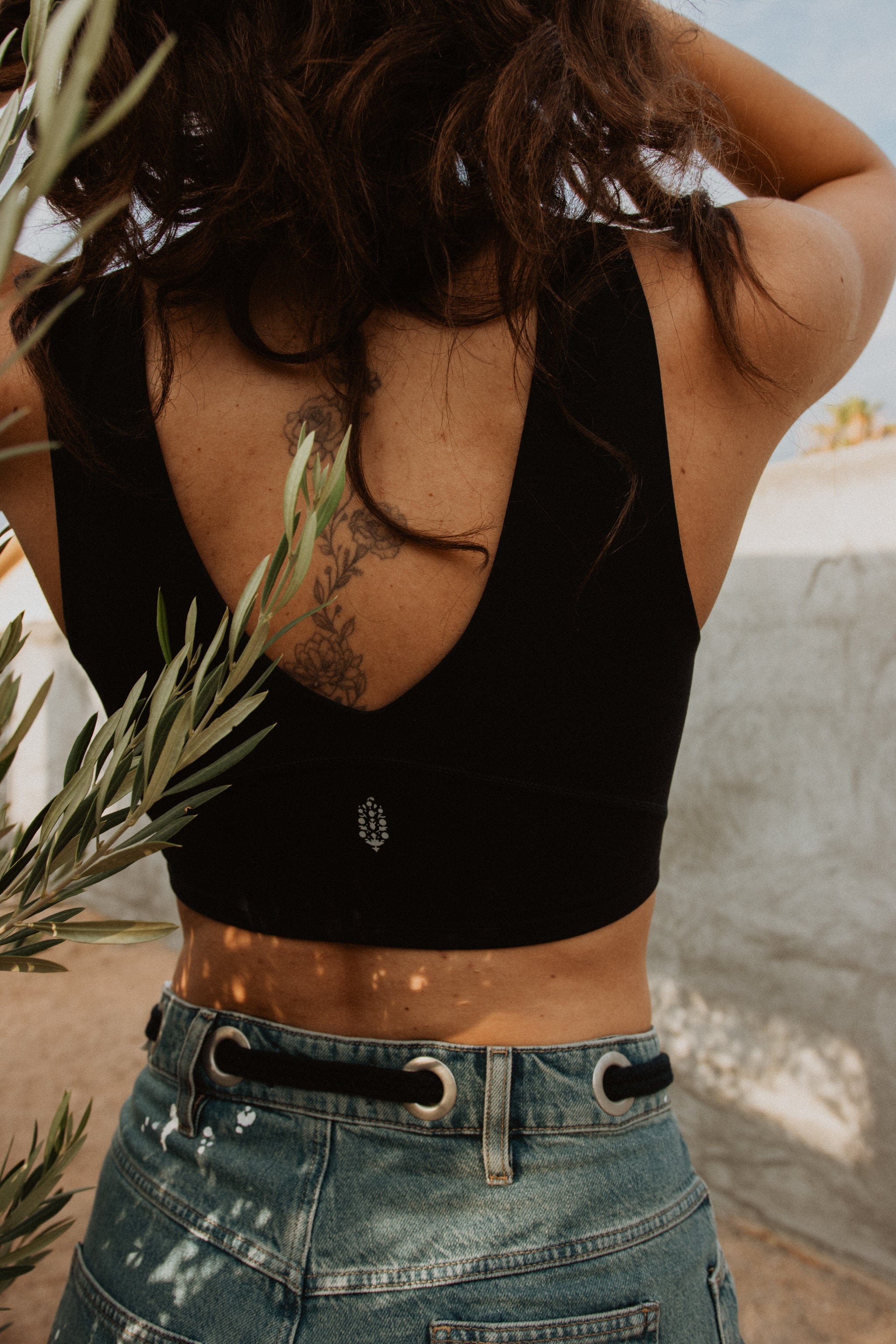 Free People Shirts & Tops Never Better Crop | Black
