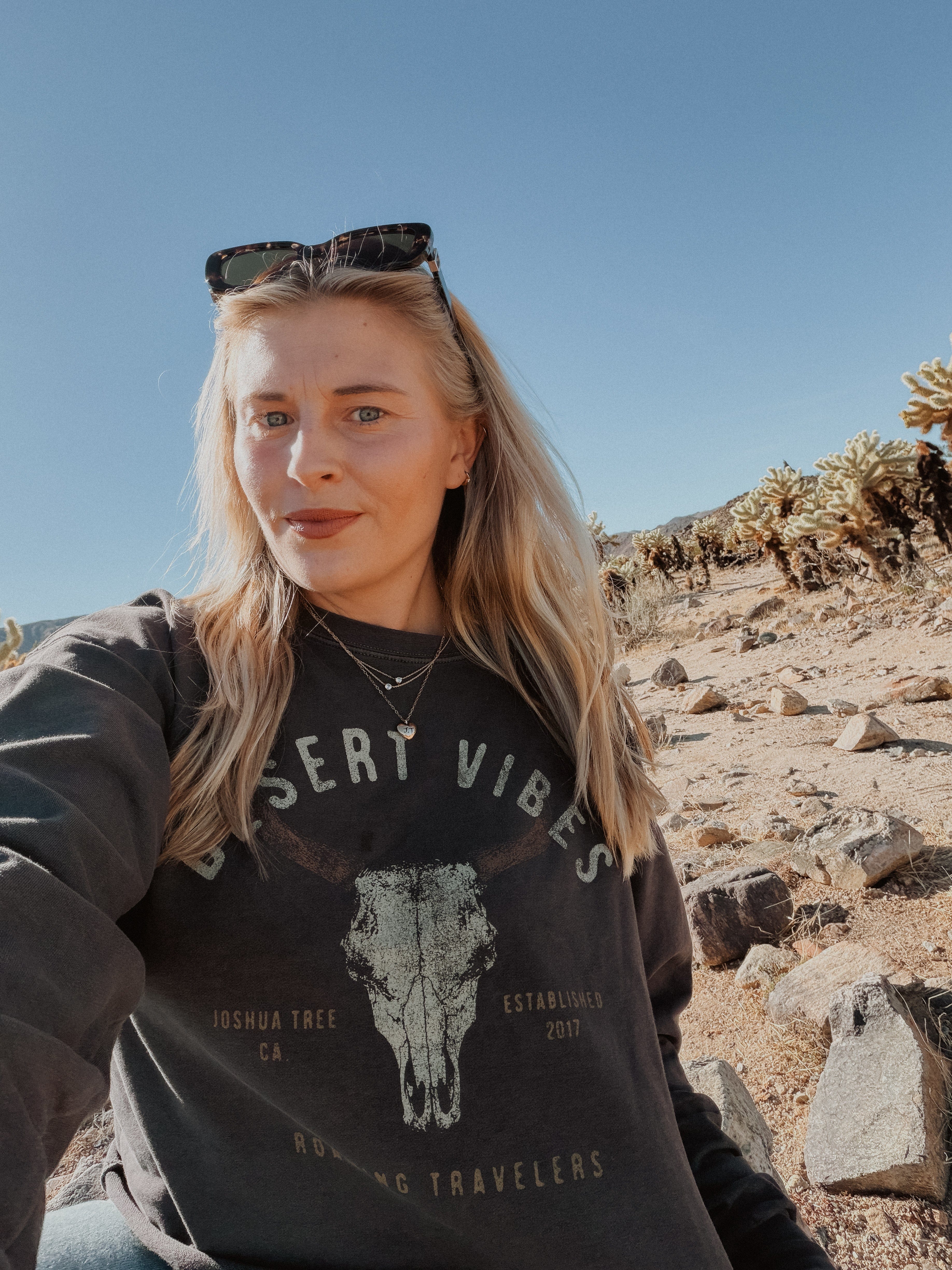 Roaming Travelers Roaming Desert Vibes Crop available in Joshua Tree at JT Trading Post