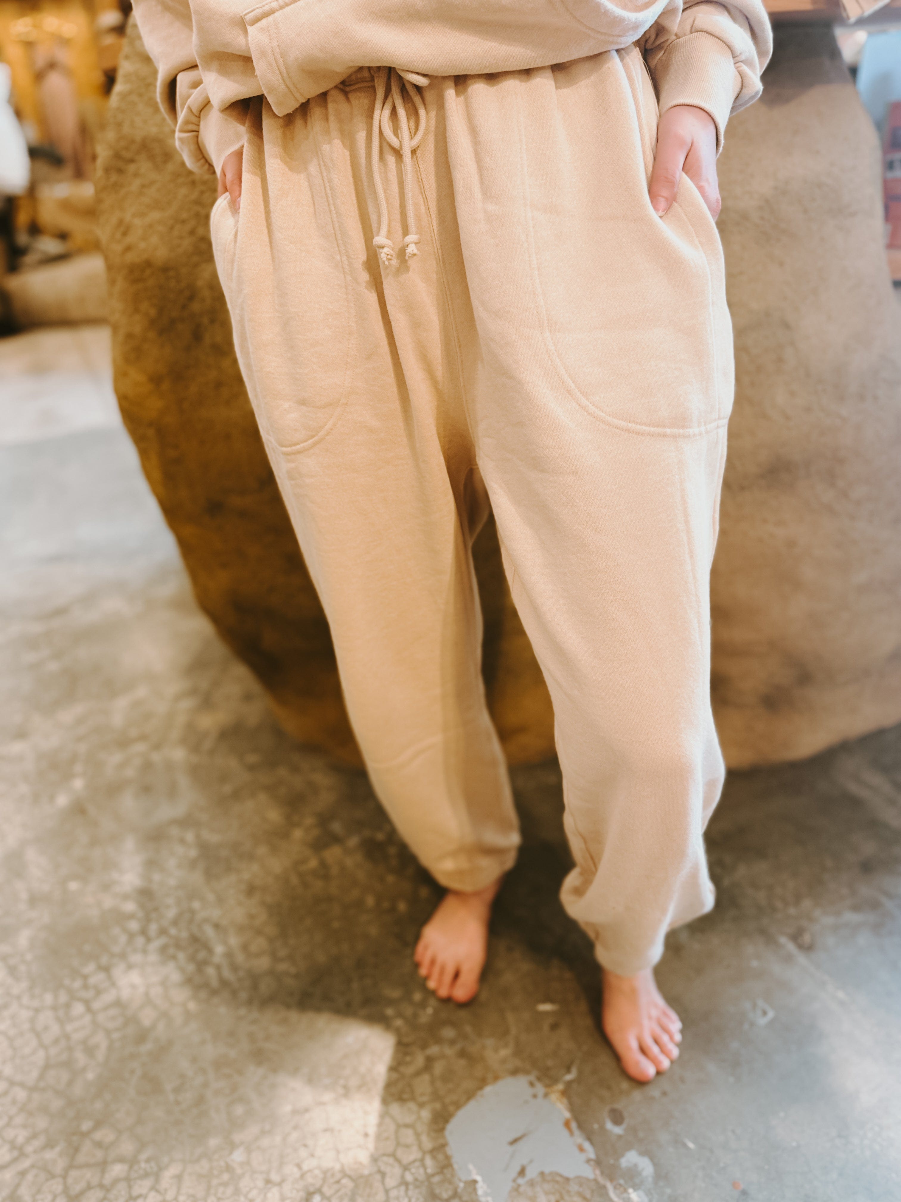 Roaming Travelers Slow It Down Jogger | Morning Oat available in Joshua Tree at JT Trading Post