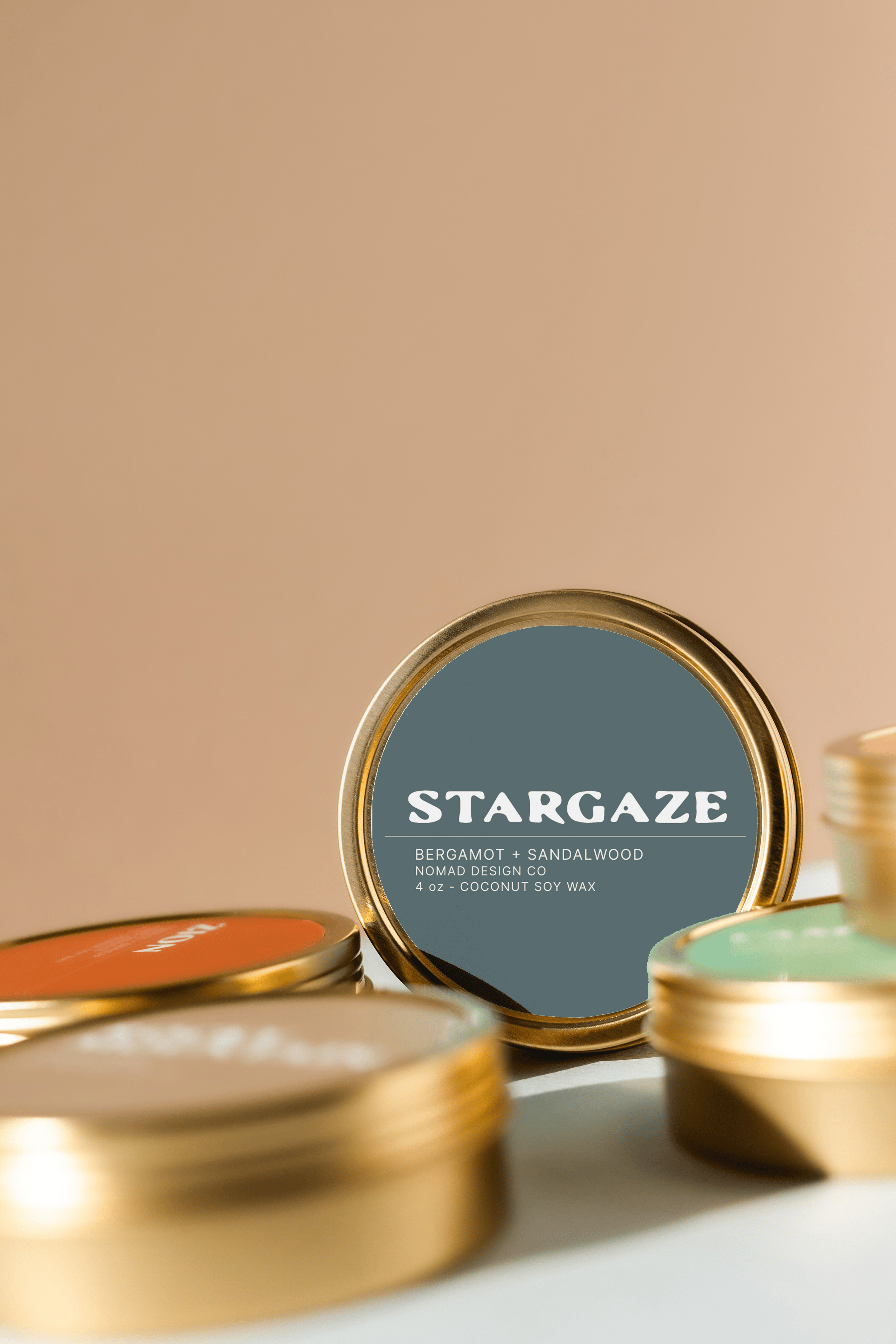 Roaming Travelers Stargaze Travel Tin Candle available in Joshua Tree at JT Trading Post