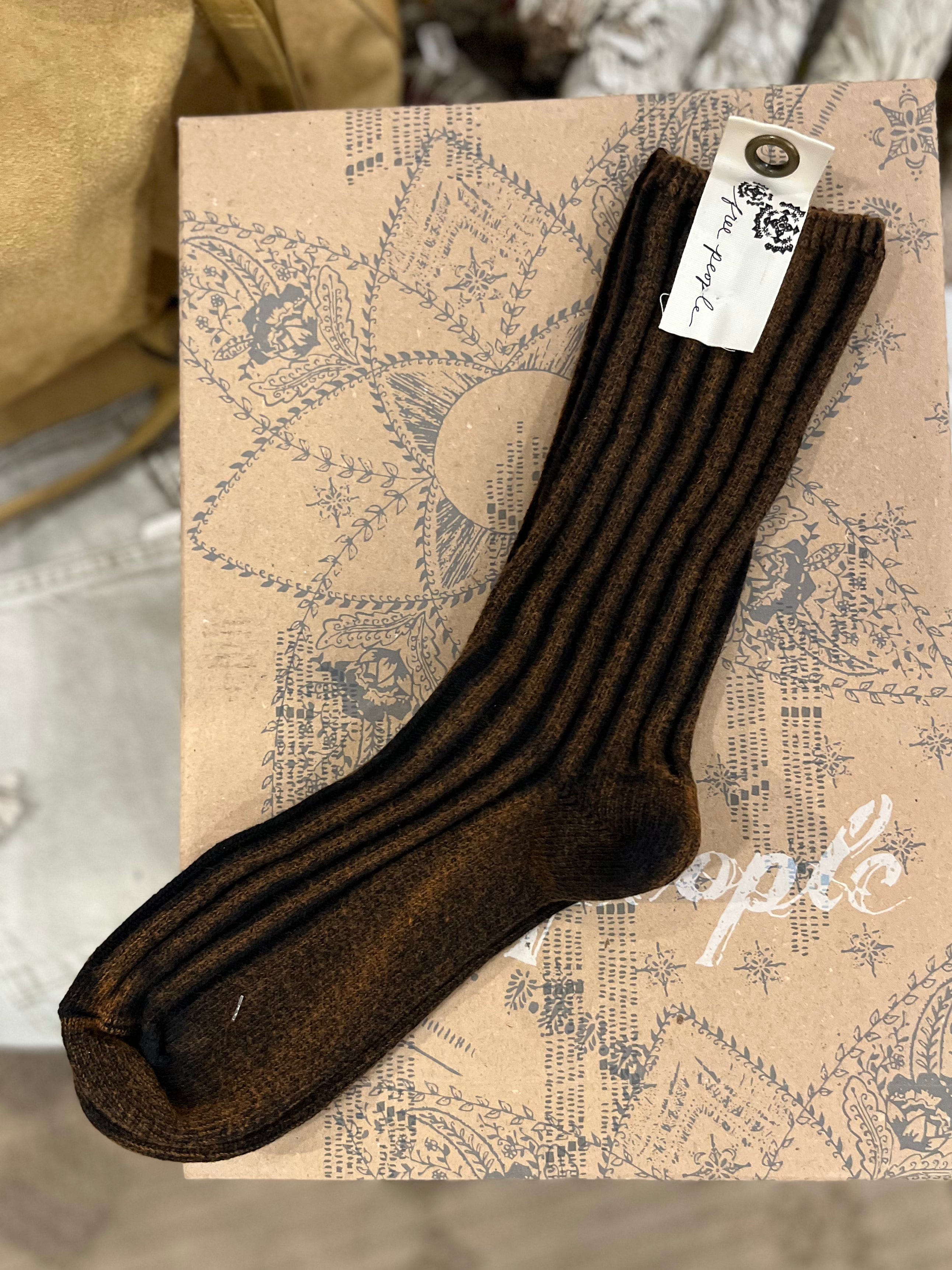 Roaming Travelers Overdyed Trouser Socks available in Joshua Tree at JT Trading Post