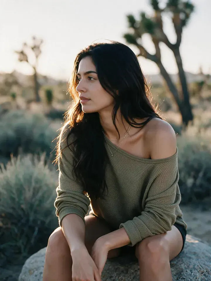 Roaming Travelers We The Free Jess Long Sleeve available in Joshua Tree at JT Trading Post