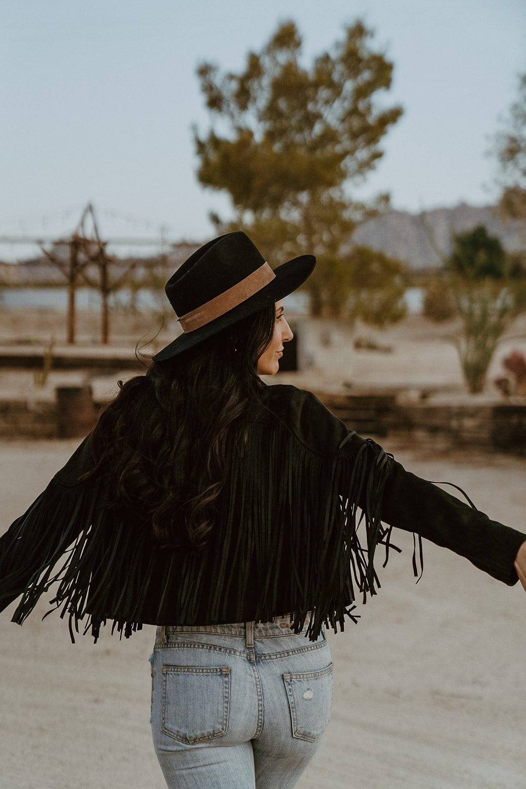 Roaming Travelers Western Fringe Jacket available in Joshua Tree at JT Trading Post