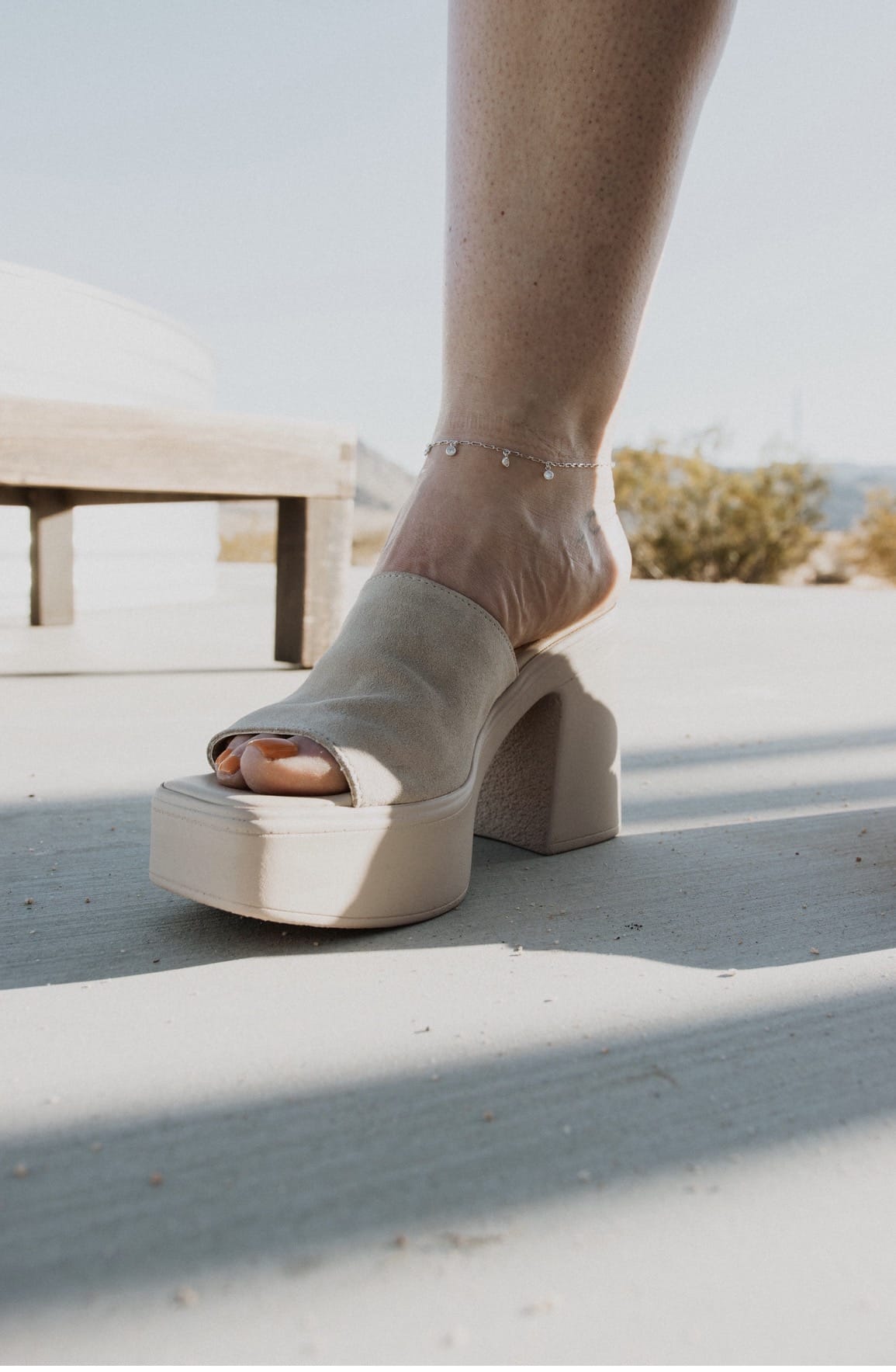 Roaming Travelers Zoe Platforms | Diamond Suede available in Joshua Tree at JT Trading Post