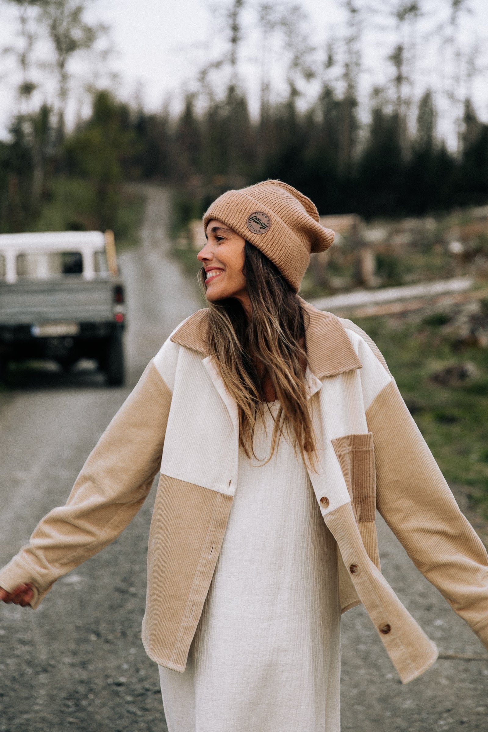 The Nomadic People Creamwood Reis Corduroy Jacket: Unisex available in Joshua Tree at JT Trading Post