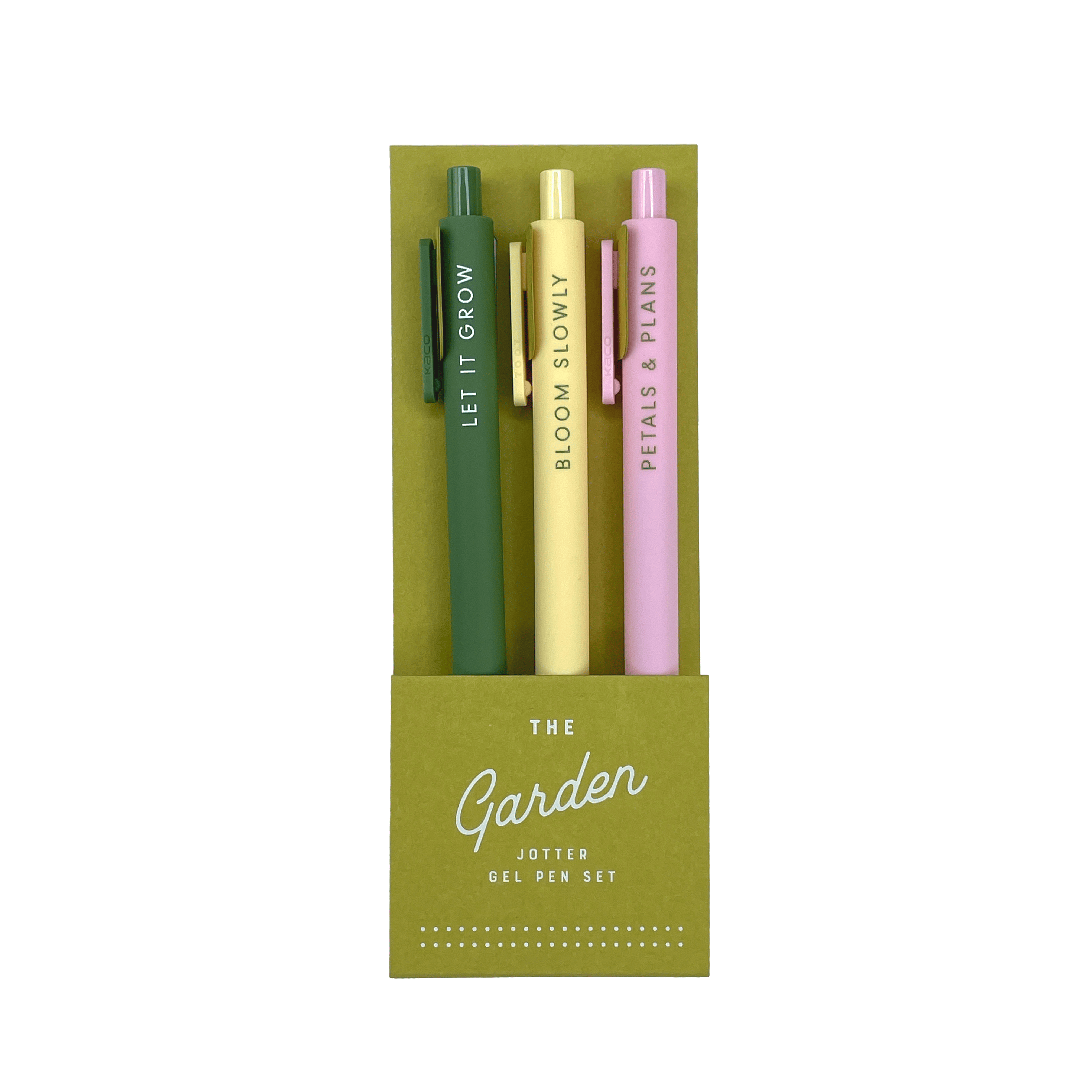The Plant Social Garden Jotter Gel Pens available in Joshua Tree at JT Trading Post