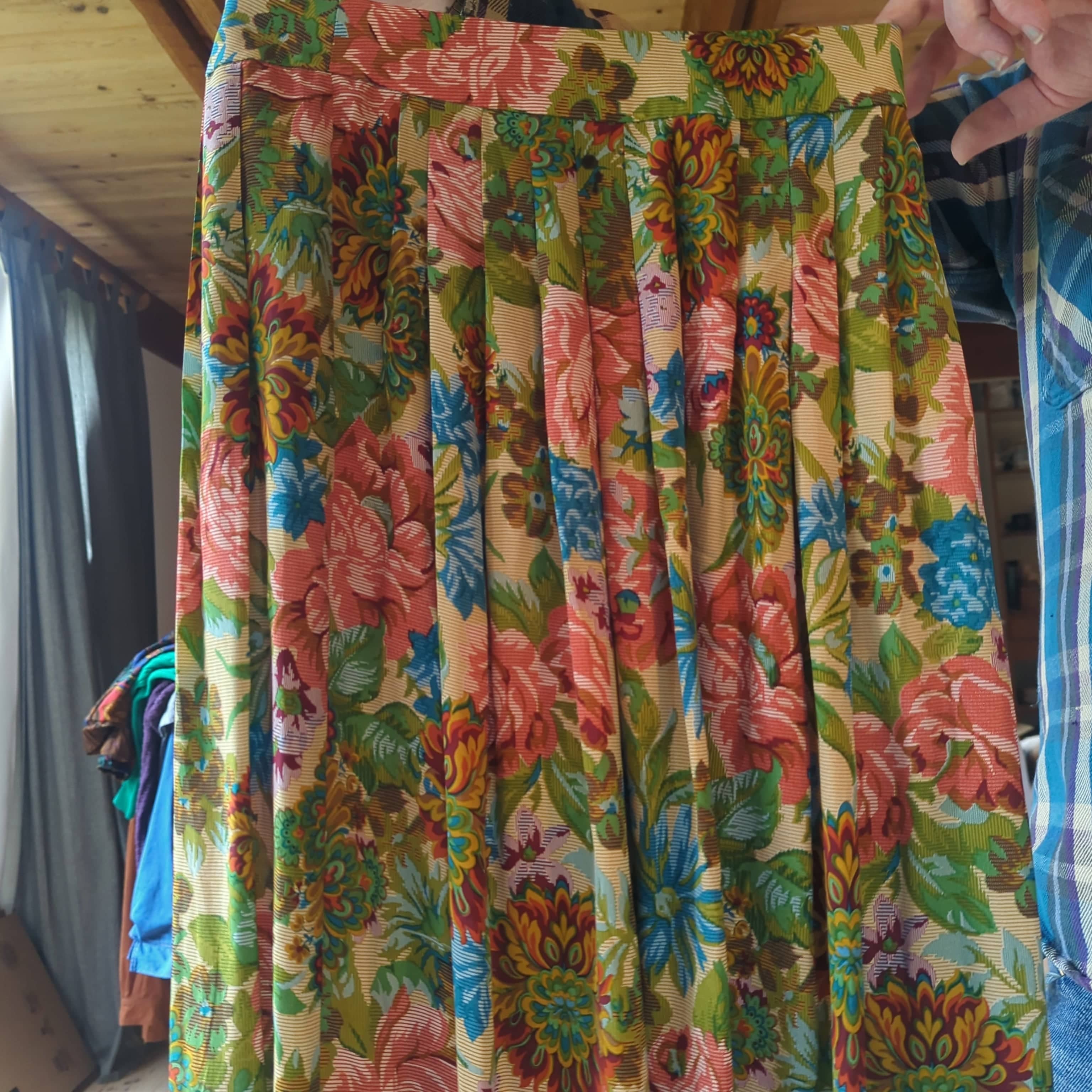 Venus Of The Desert Anthropologie Silk Skirt available in Joshua Tree at JT Trading Post