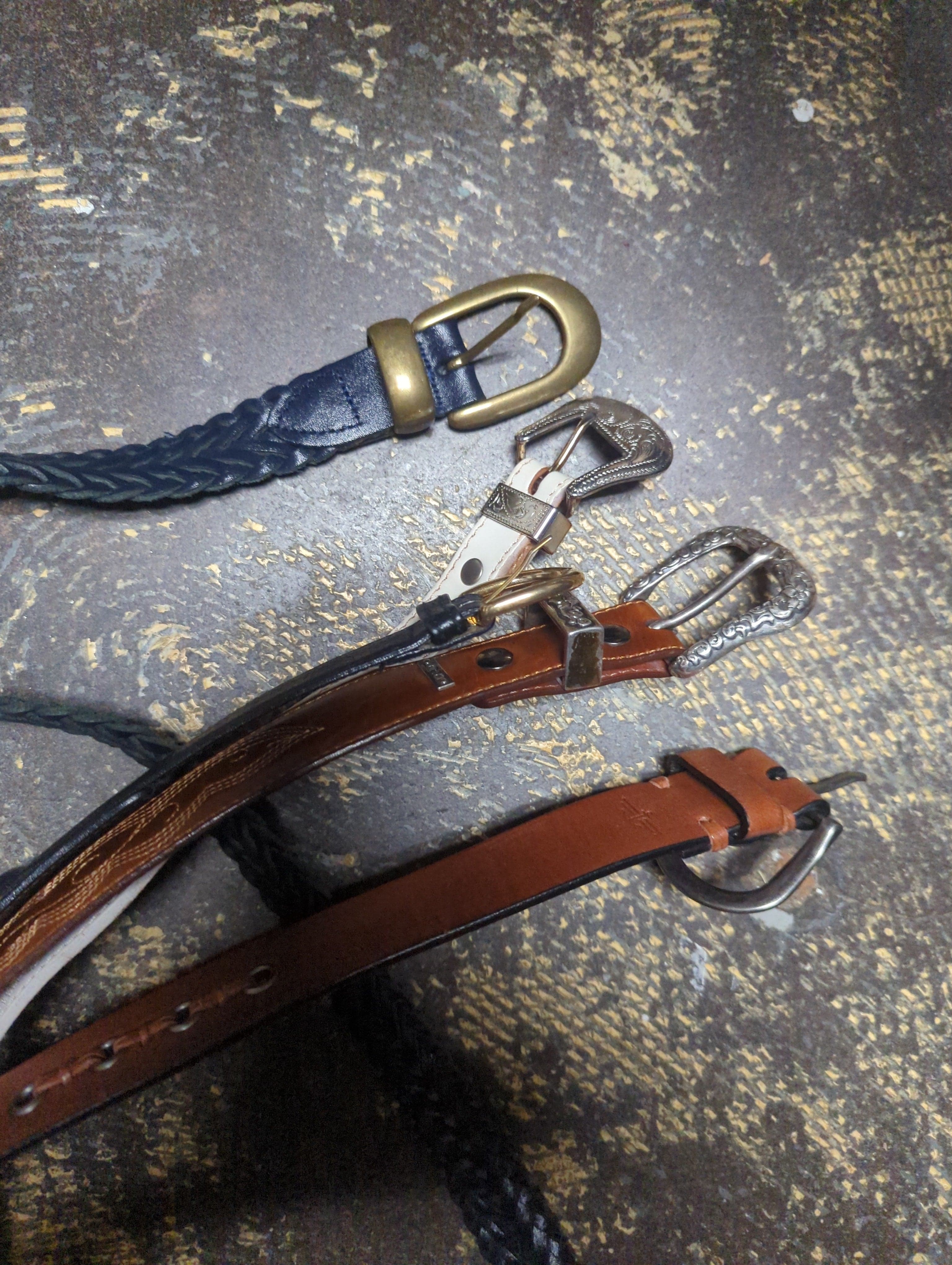 Venus Of The Desert Specialty leather belt available in Joshua Tree at JT Trading Post