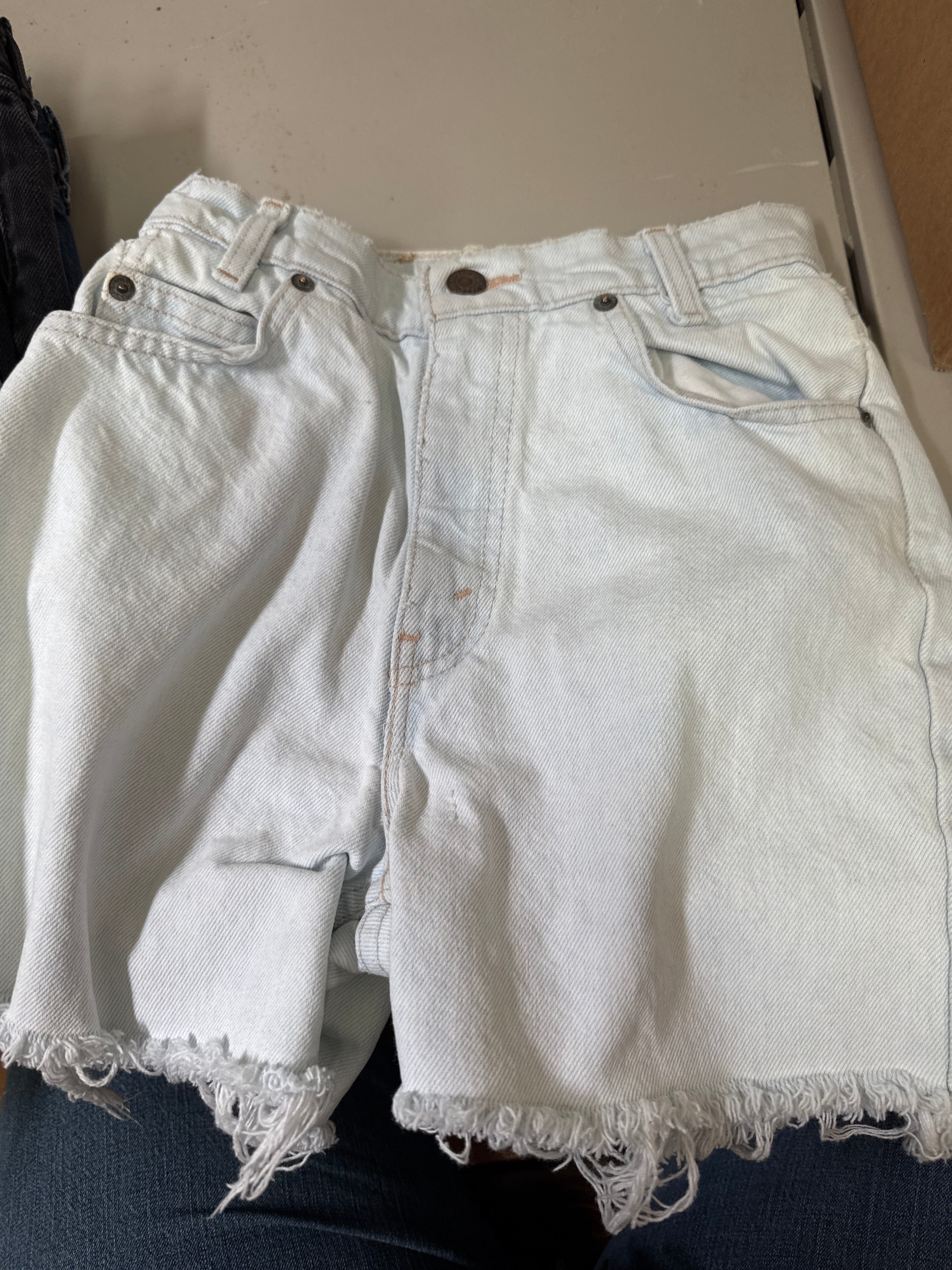 Venus Of The Desert Vtg Levis Orange Tab Cutoffs available in Joshua Tree at JT Trading Post