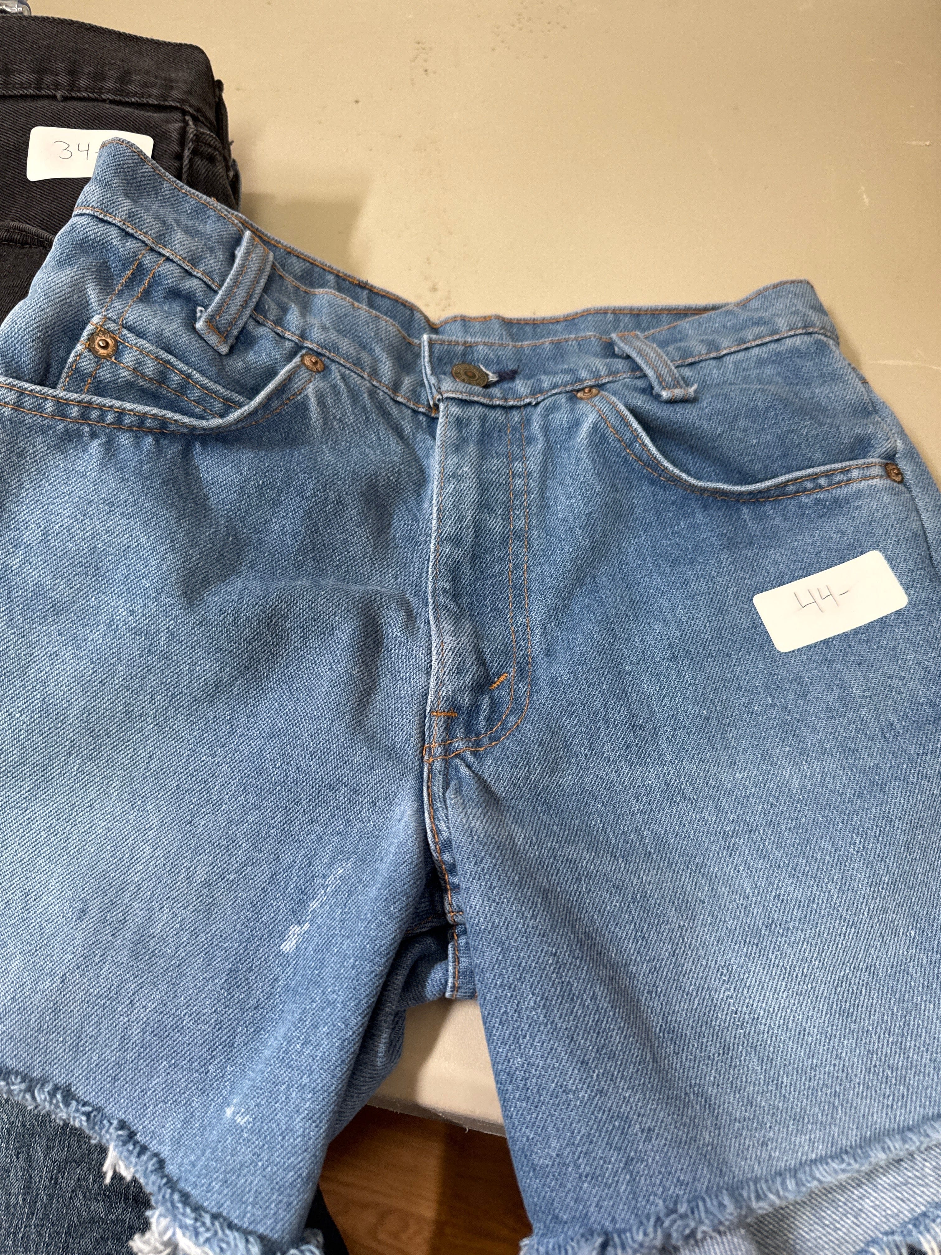 Venus Of The Desert Vtg Levis Orange Tab Cutoffs available in Joshua Tree at JT Trading Post