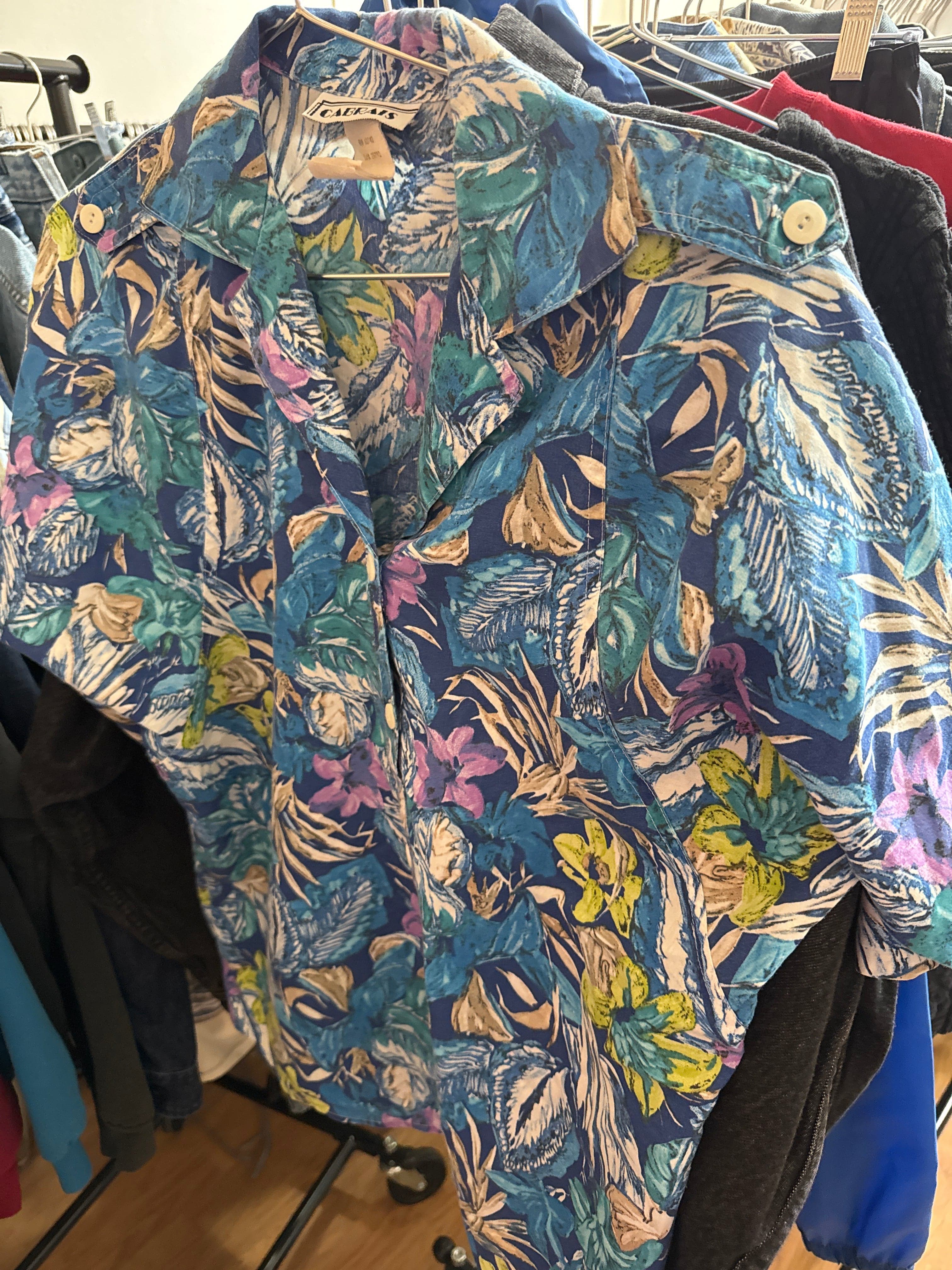 Venus Of The Desert VTG USA Cabrais Hawaiian Shirt available in Joshua Tree at JT Trading Post